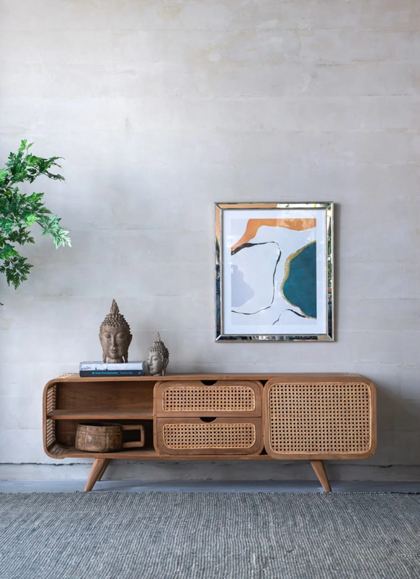 CC Home Furnishings Abstract Framed Wall Arts - 22