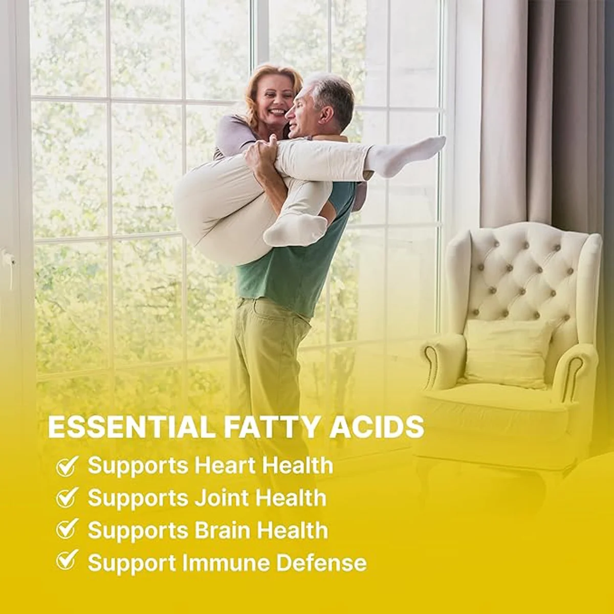 INVIVO Nutraceuticals Triple Strength Omega 3 Fish Oil Supplements - 60 Soft gels Fish Oil 2400 mg