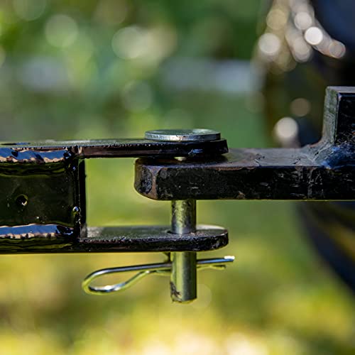 YUTRAX® HC1750 Trailer, Heavy-Duty Trailer, 1750 lb. Load Capacity, Heavy-Duty Steel Construction, Haul 28 Cub Feet, Minimal Assembly, Large Flotation Tires