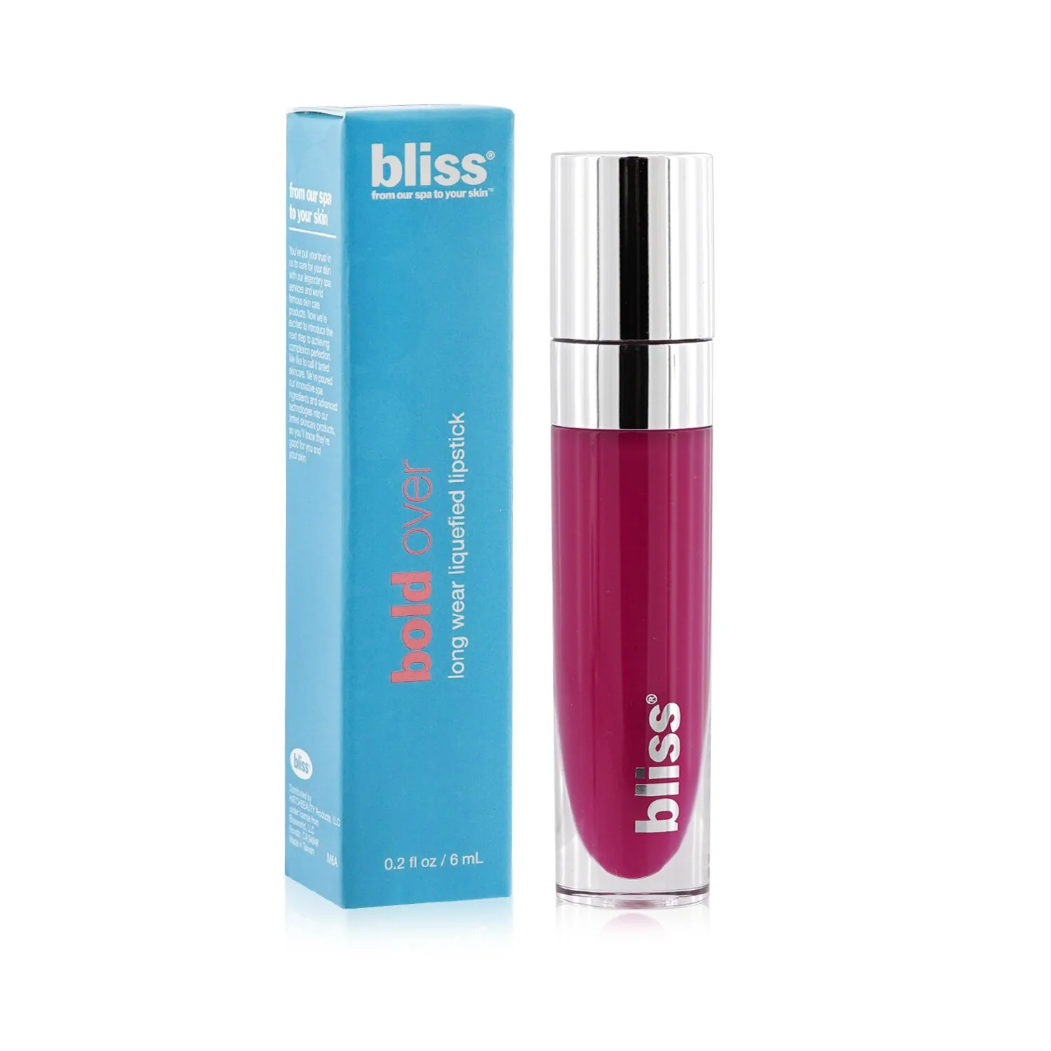 Bliss Bold Over Long Wear Liquefied Lipstick - # Berry Berry Lovely  6ml/0.2oz