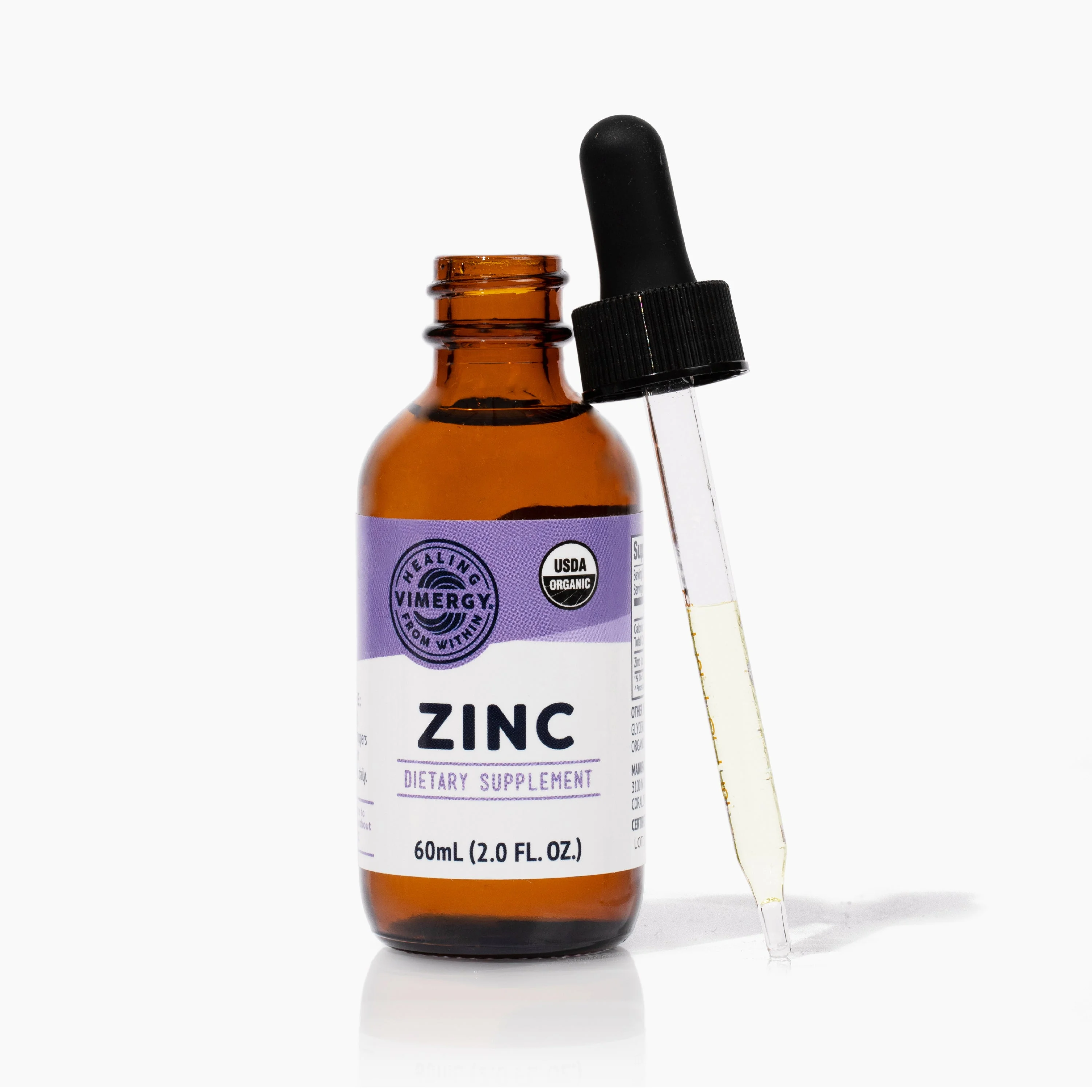 Vimergy Organic Liquid Zinc, Trial Size