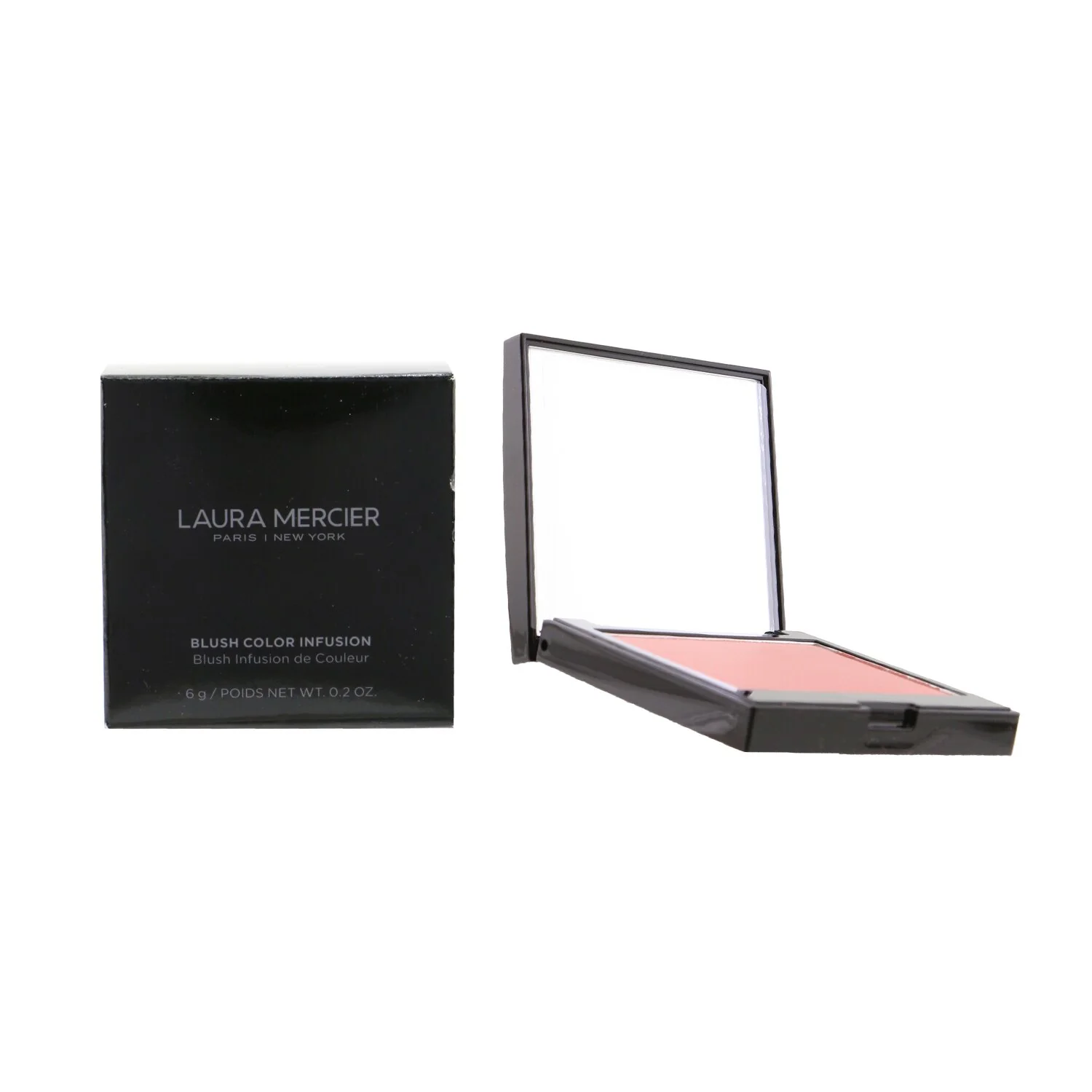 Laura Mercier Blush Colour Infusion - # Strawberry (Matte Bright Pink) (Unboxed)  6g/0.02oz