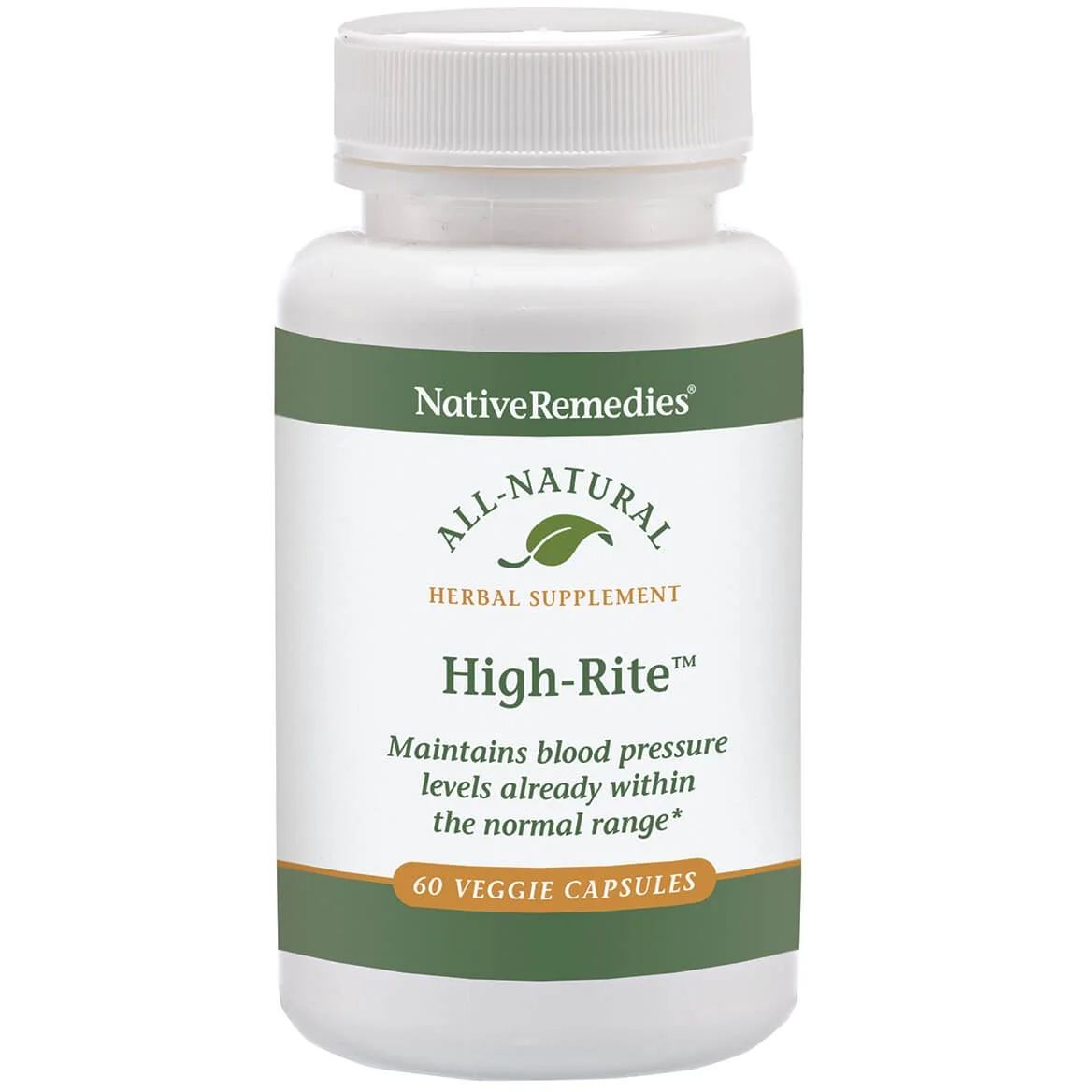 NativeRemedies High-Rite Veggie Cap 2 Pack