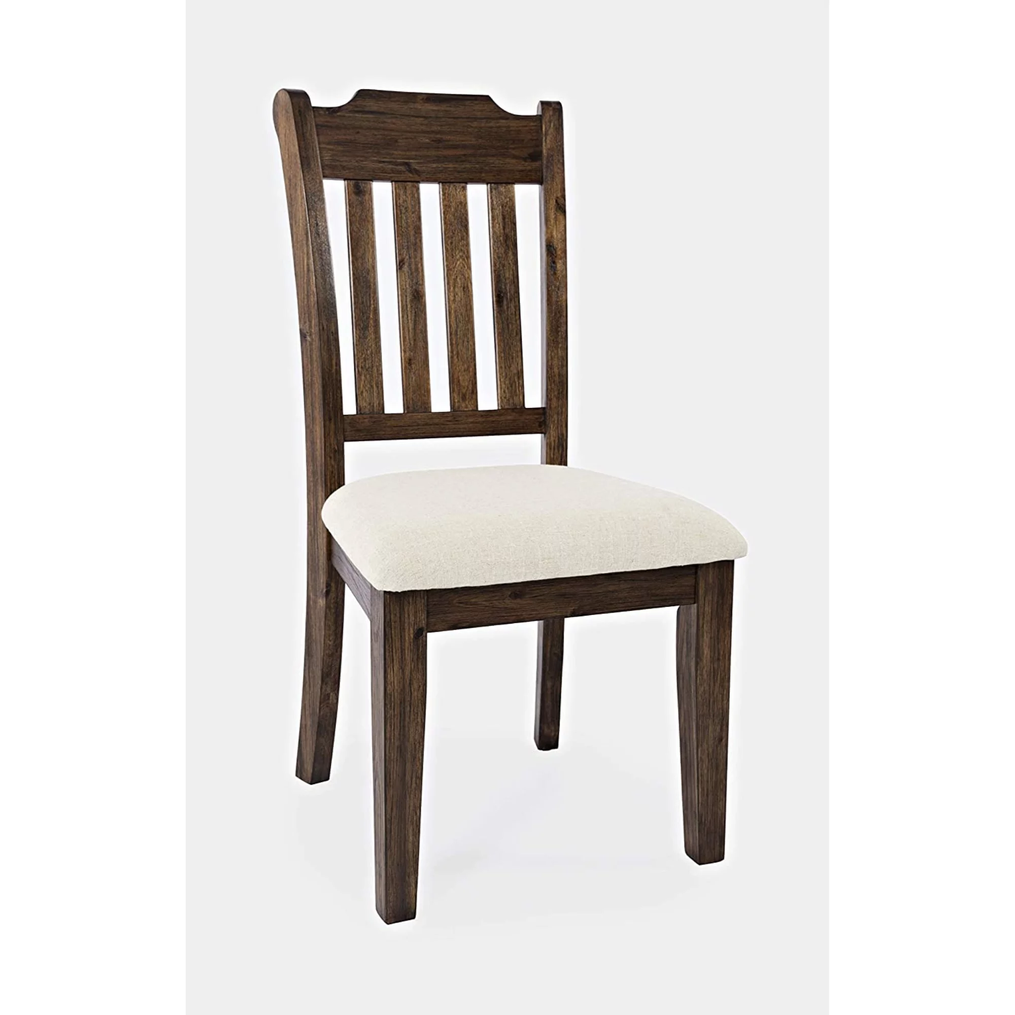 Jofran Bakersfield Mission Style Slatback Solid Acacia Dining Chair (Set of 2)