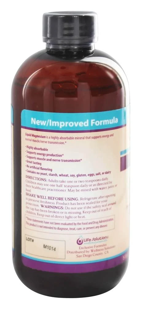 Life Solutions - Liquid Magnesium - 8 fl. oz.
