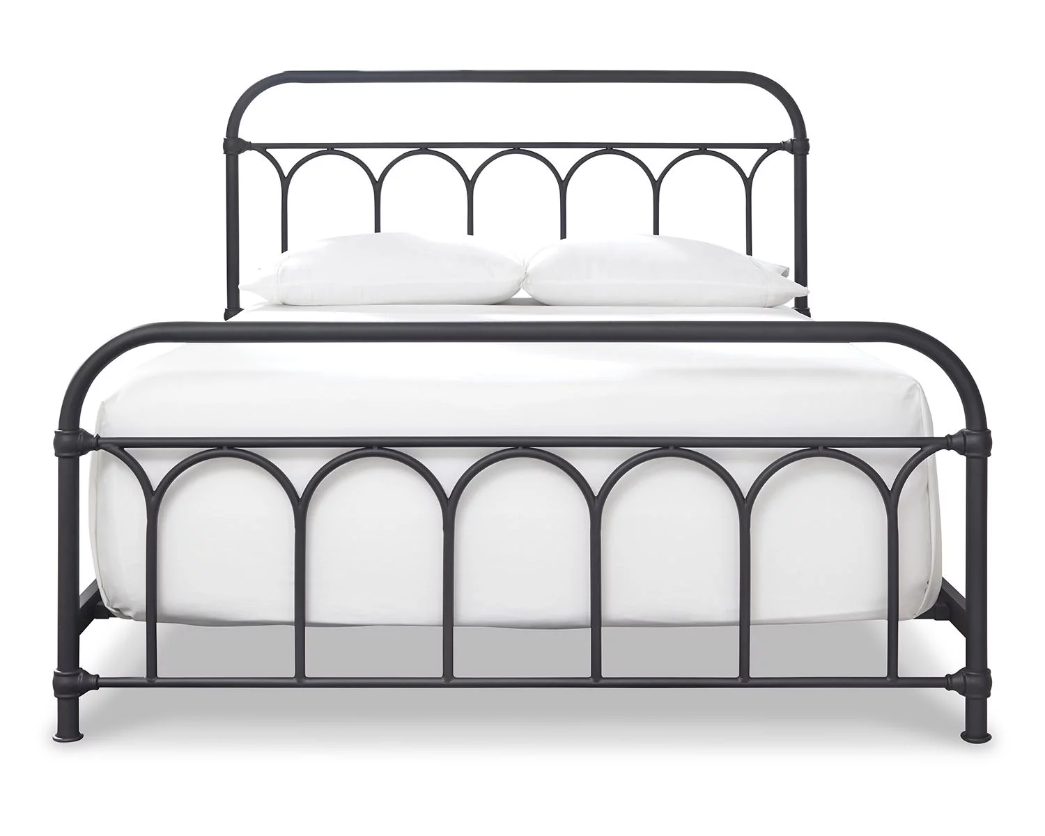 Signature Design by Ashley Casual Nashburg Queen Metal Bed  Black
