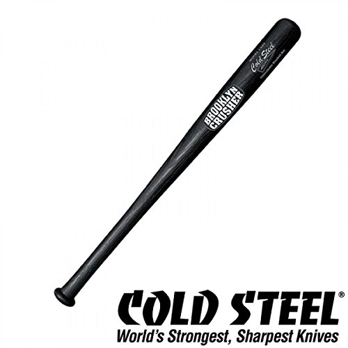 Cold Steel Baseball Bat Brooklyn Crusher (92BSS), Black 29 inch