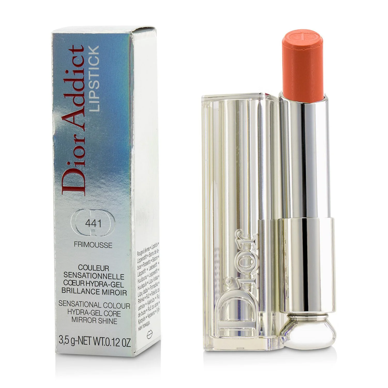 Christian Dior Dior Addict Hydra Gel Core Mirror Shine Lipstick - #655 Mutine  3.5g/0.12oz
