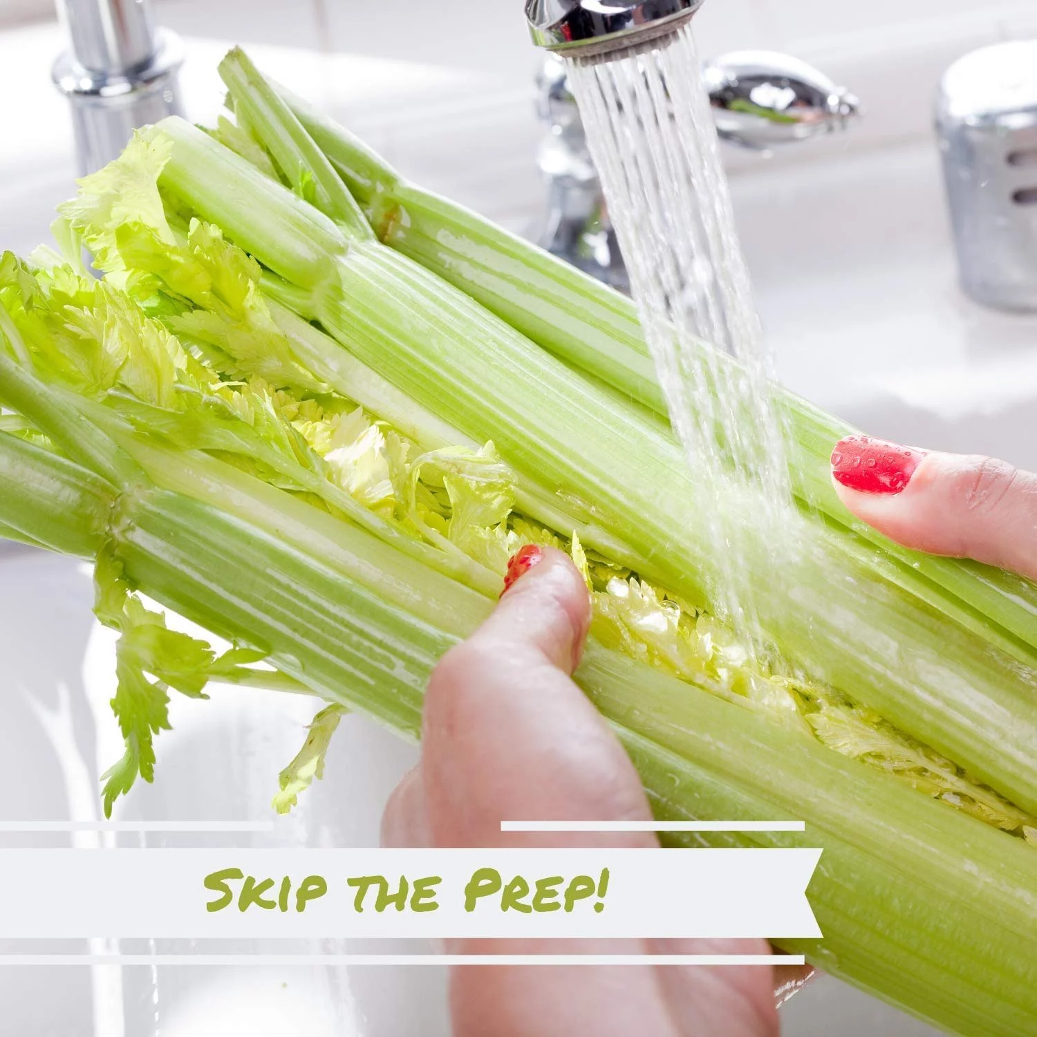 Dried Celery Flakes - Stalk & Leaf by Its Delish, Large Jar