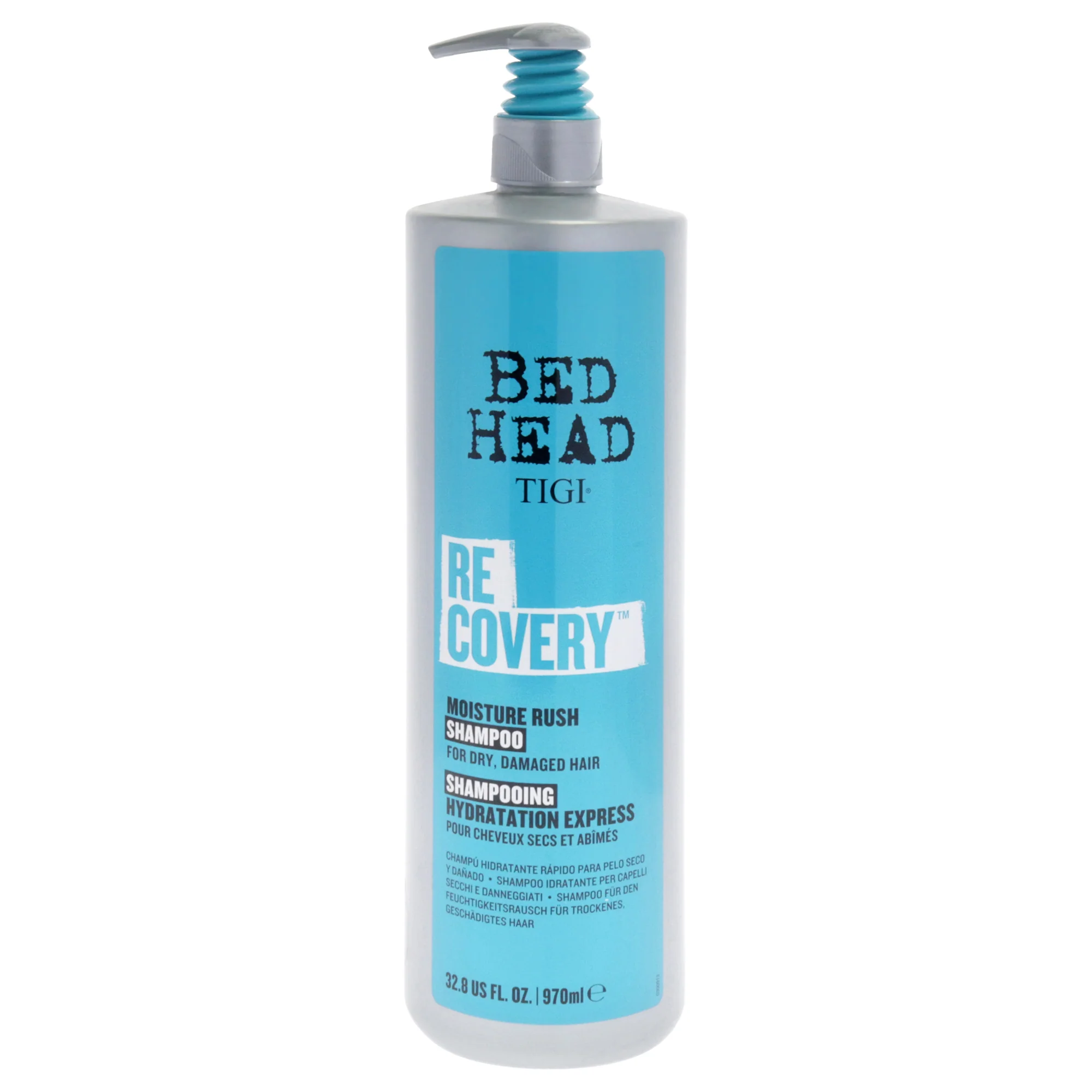 Tigi Bed Head Remix Recovery Moisture Rush Shampoo by TIGI for Unisex - 32.8 oz Shampoo