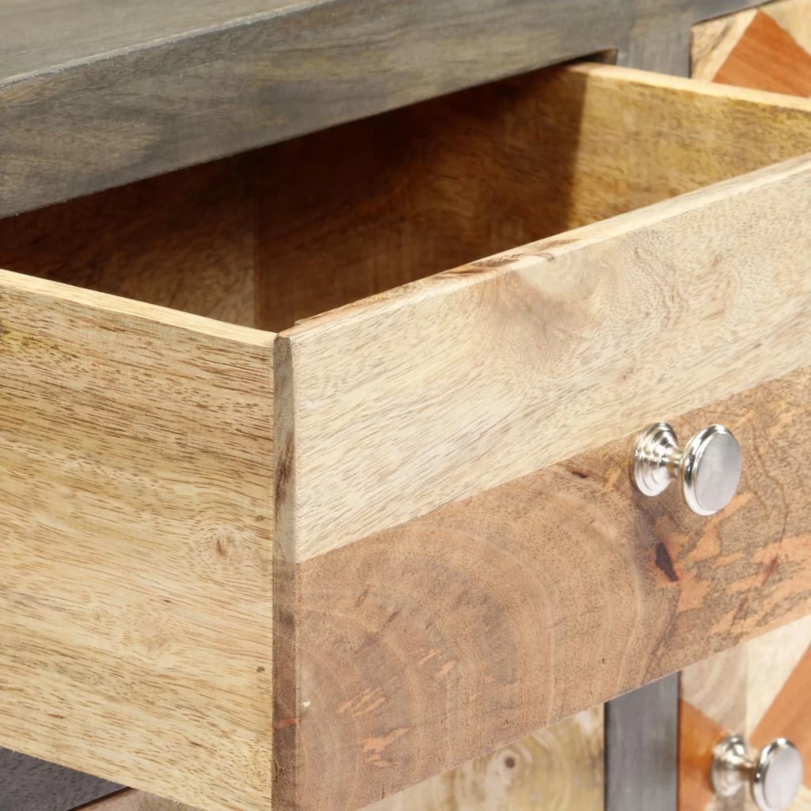 Suzicca Side Cabinet Gray 29.5