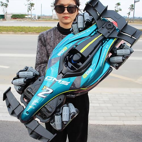 4DRC Y2 RC Crawler,Remote Control Stunt Car with Gesture Controller, Off Road Monster Truck,2.4Ghz RTR All Terrain Hobby 20KM Truck,8 12 14 Boy Kids Toys Adult Gifts,2 Battery