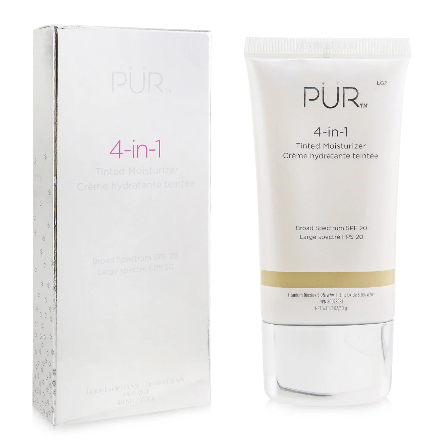 PUR (PurMinerals) 4 in 1 Tinted Moisturizer Broad Spectrum SPF 20 - # MG5  50g/1.7oz