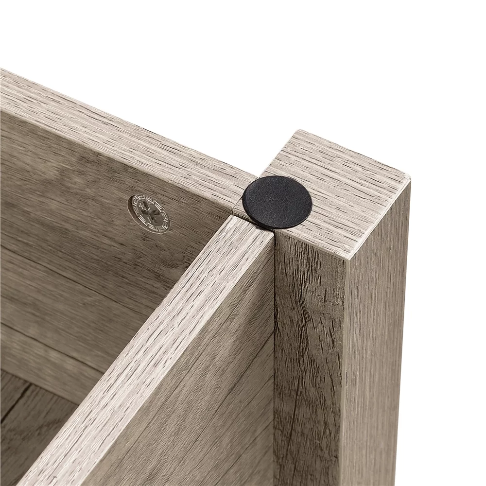 Easyfashion Modern Wood Lift Top Coffee Table Accent Table, Gray