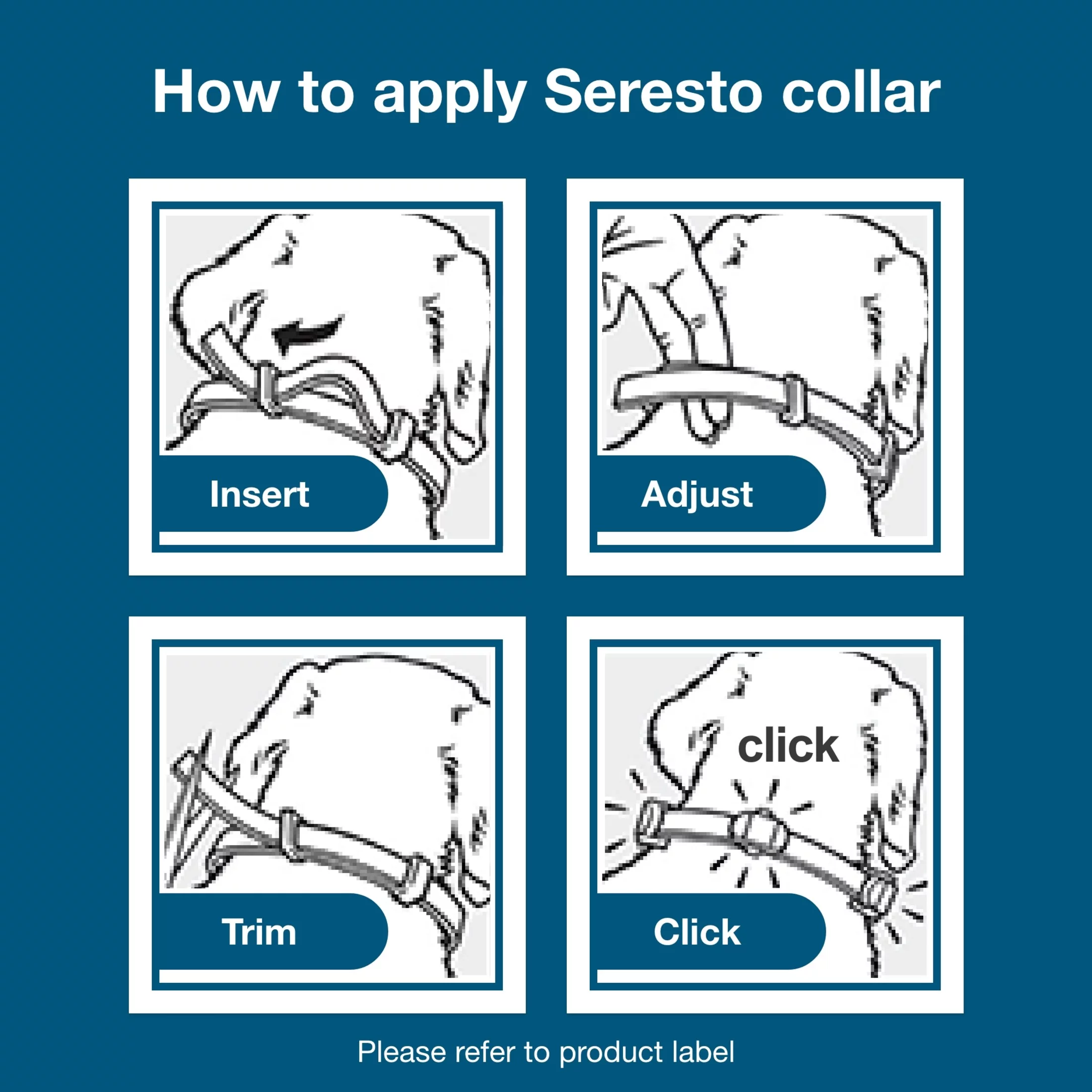 (2 pack) Seresto Large Dog Vet-Recommended 8-Month Flea & Tick Prevention Collar, 18+ lbs