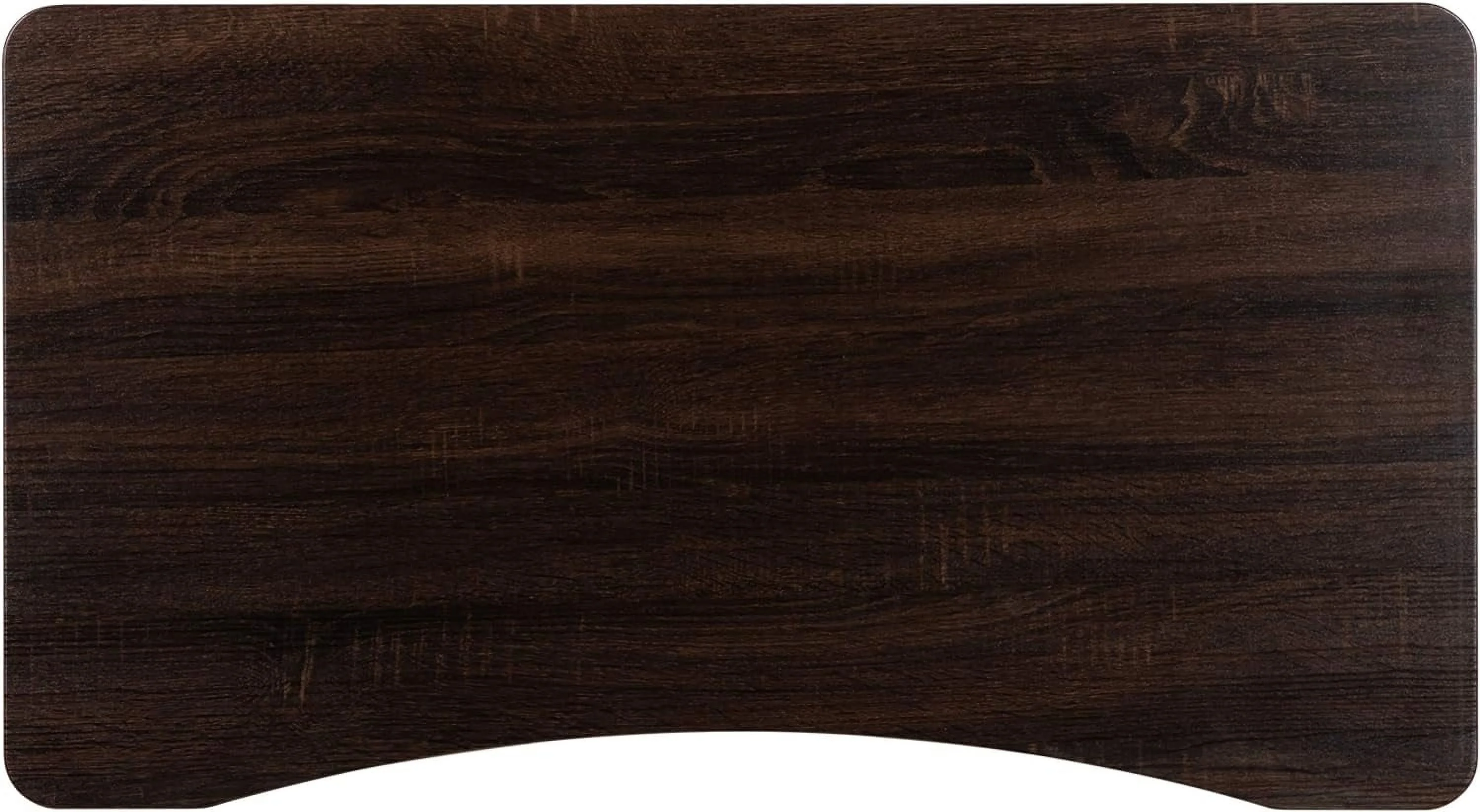 Stand-Up Wood Grain Ergonomic Computer Desk - Standing Desk