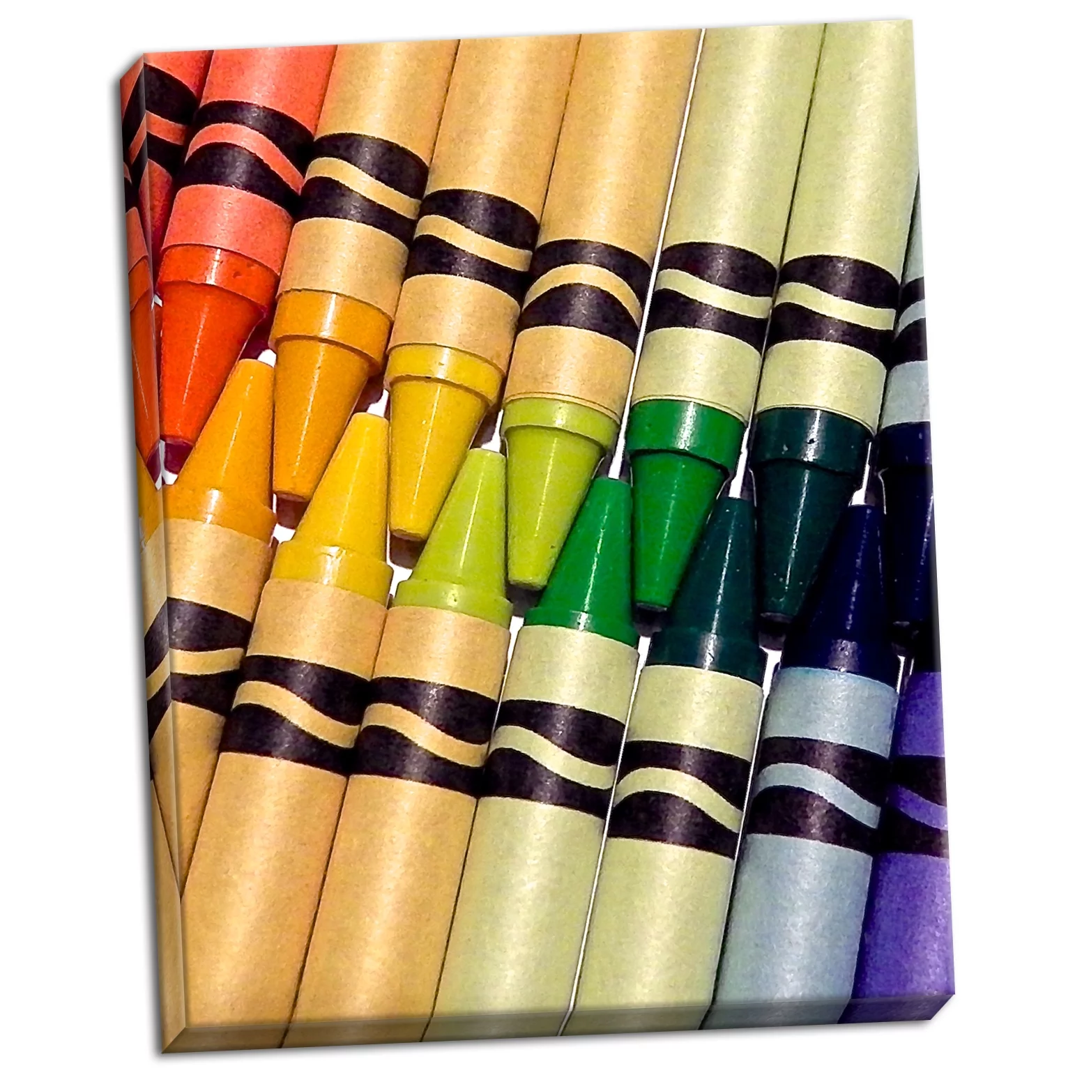 Gango Home Decor Color Crave I by Monika Burkhart (Ready to Hang); One 22x28in Hand-Stretched Canvas