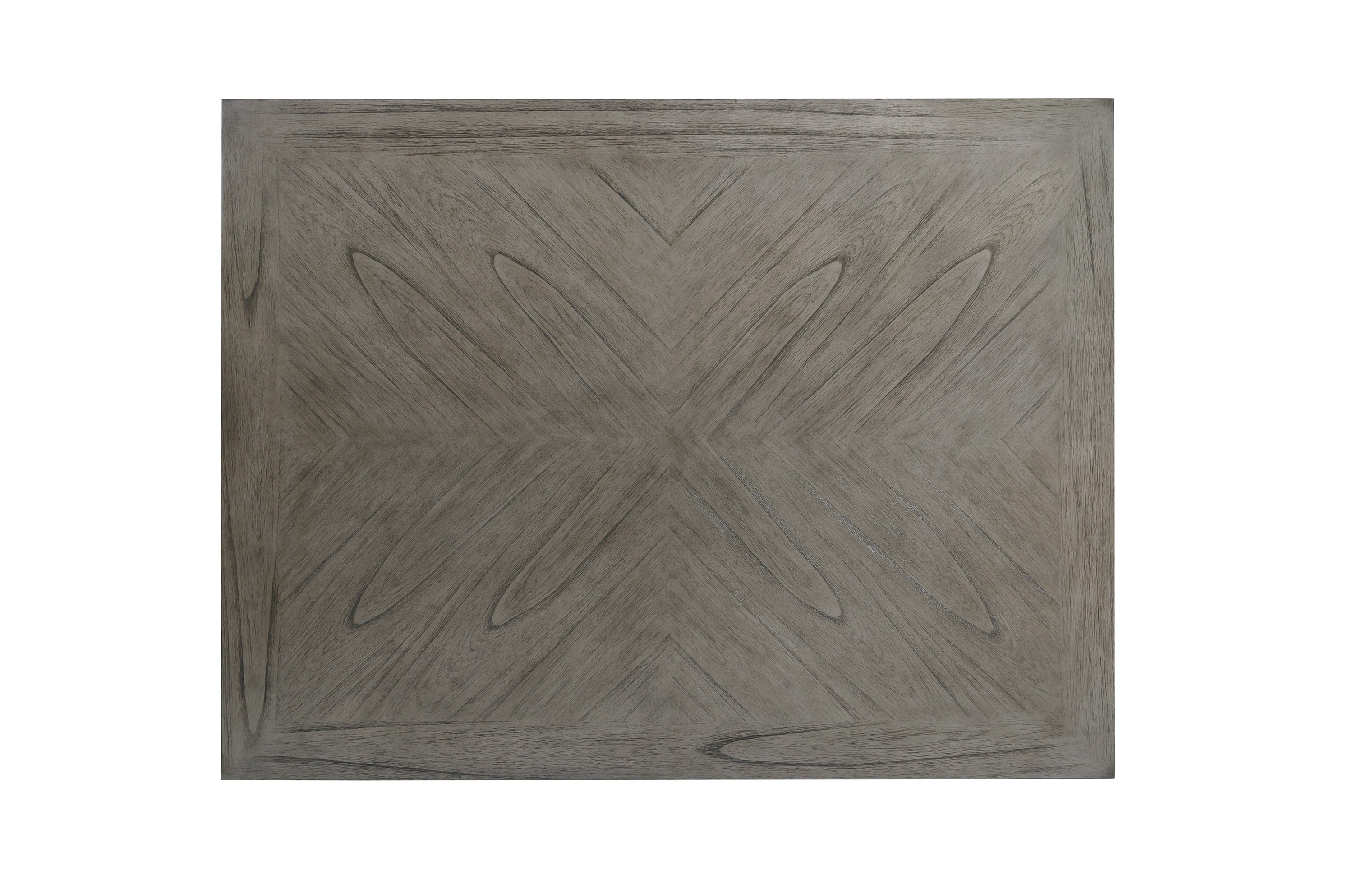 ikayaa Transitional Simple 1pc Dining Table Gray Finish Mindy Veneer Wood Dining Room Furniture