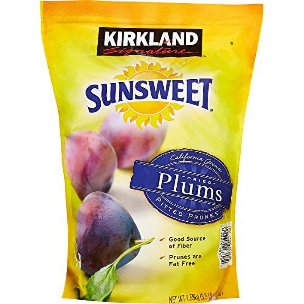 Dried Plums Pitted Prunes, 2 Pack