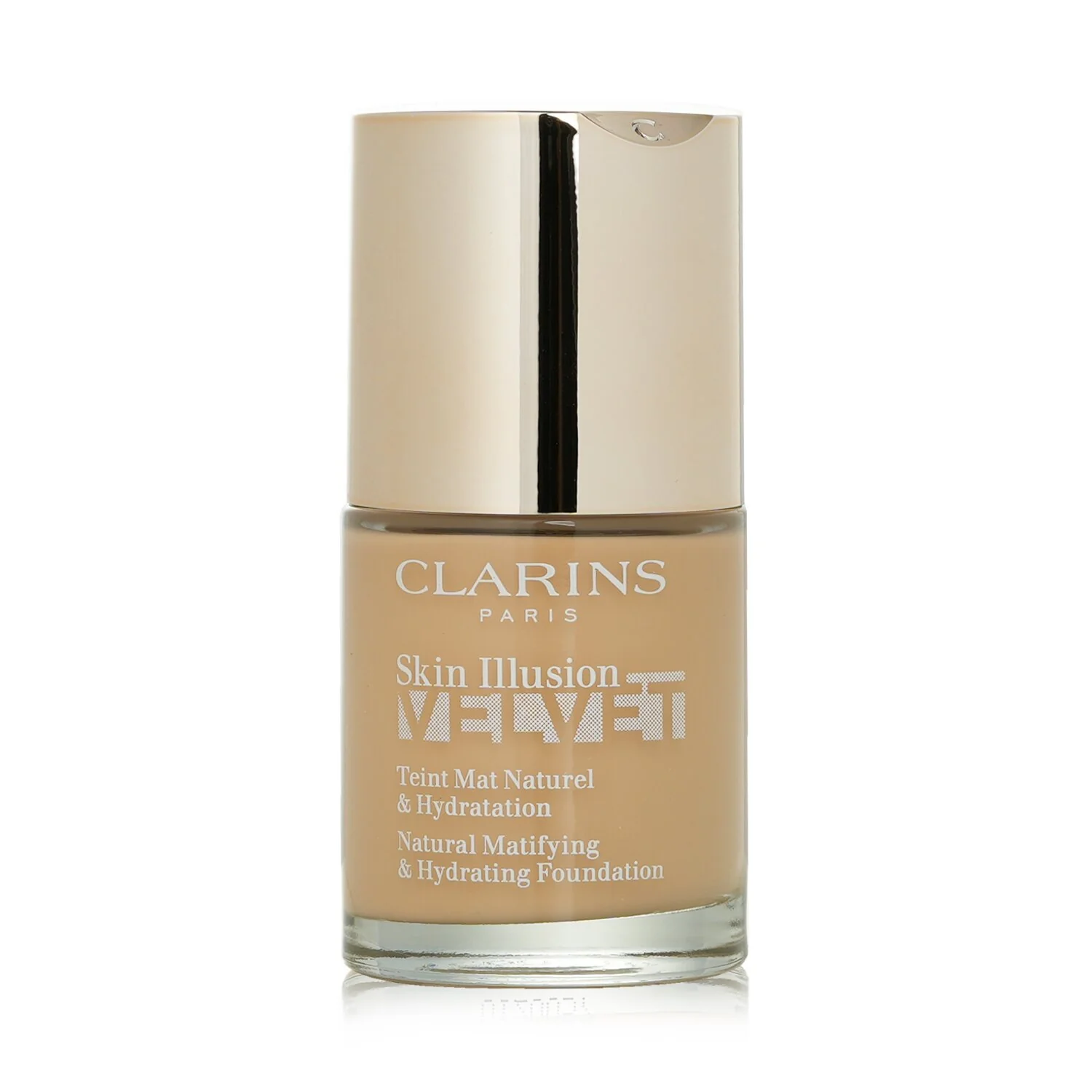 Clarins Skin Illusion Velvet Natural Matifying & Hydrating Foundation - # 110N Honey  30ml/1oz