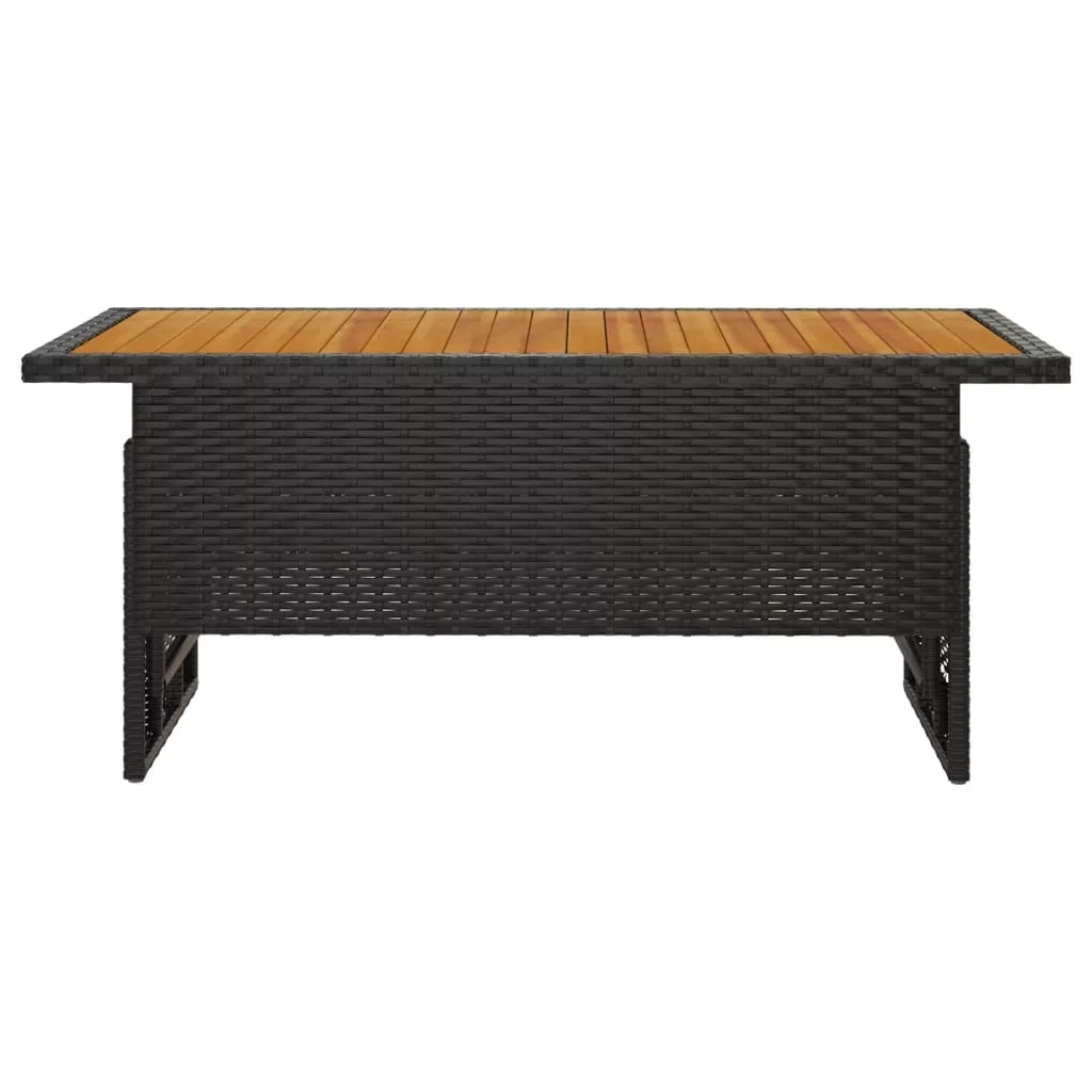 Walmeck Patio Table Black 39.4