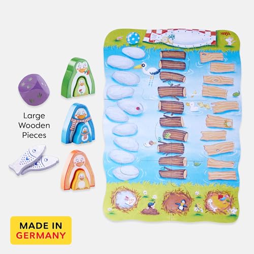 HABA My Very First Games - First Orchard Toddler Game - My First Orchard Game, Cooperative Toddler Board Games for 2 Year Olds - Made in Germany