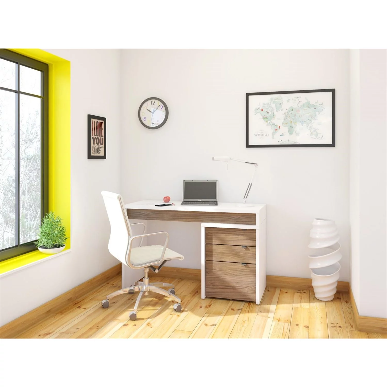 Homestock Elegant Escape Reversible Desk Panel