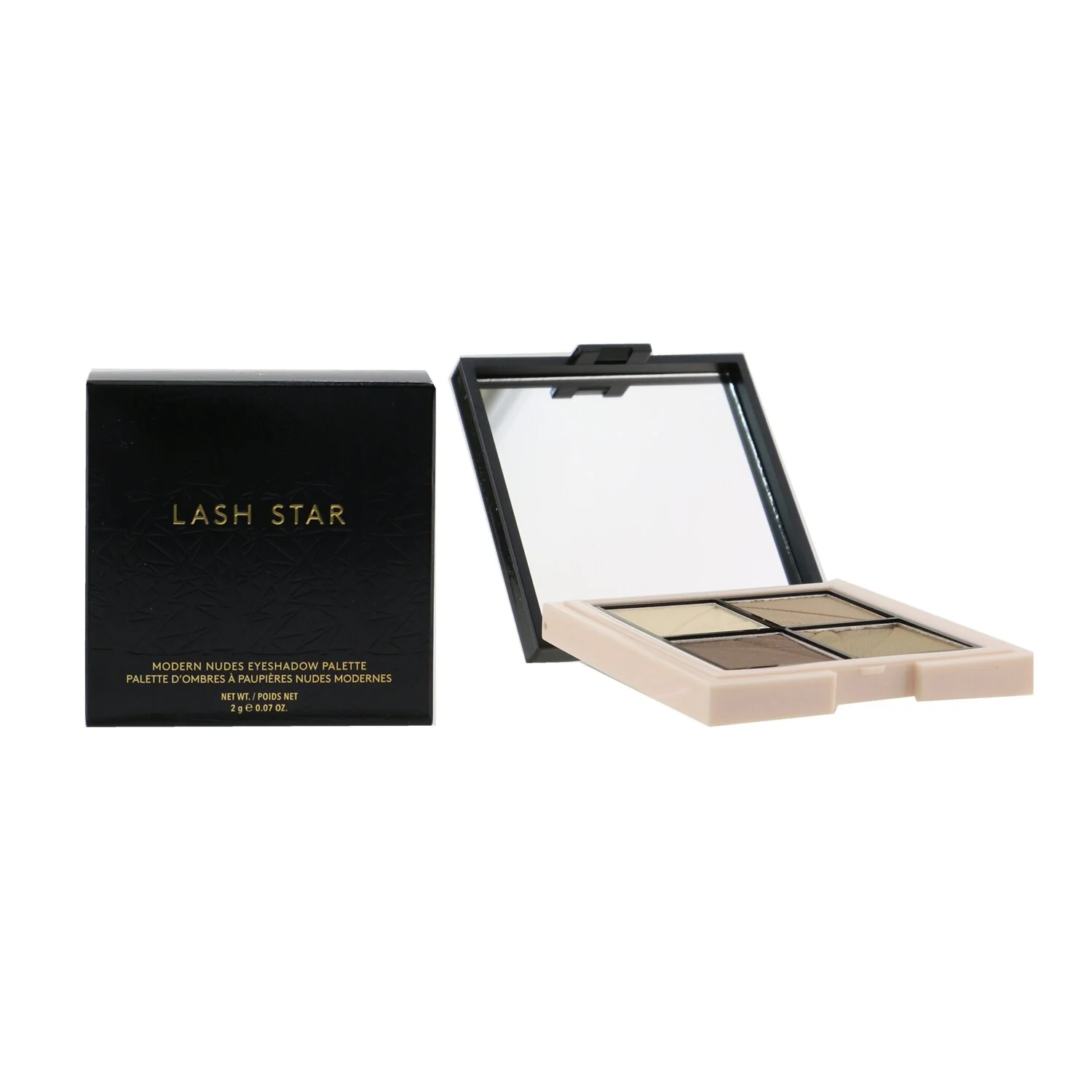 Lash Star Modern Nudes Quad Eyeshadow Palette - # 3 Grey  2g/0.07oz