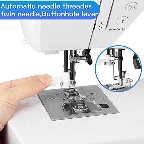 Sewing Machine Computerized Embroidery Sewing Machine with 60 Unique Built-in Stitch