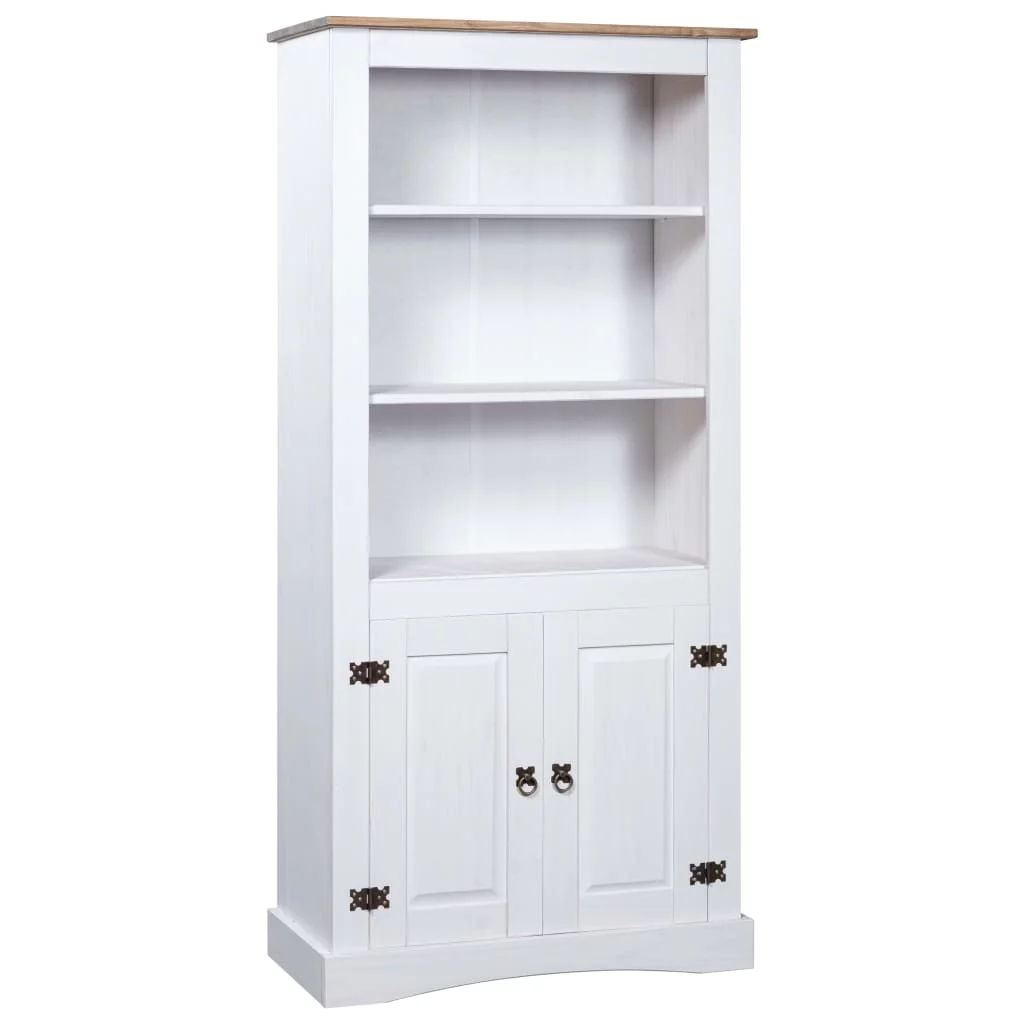 Aibecy Cupboard Mexican Pine Corona White 31.5