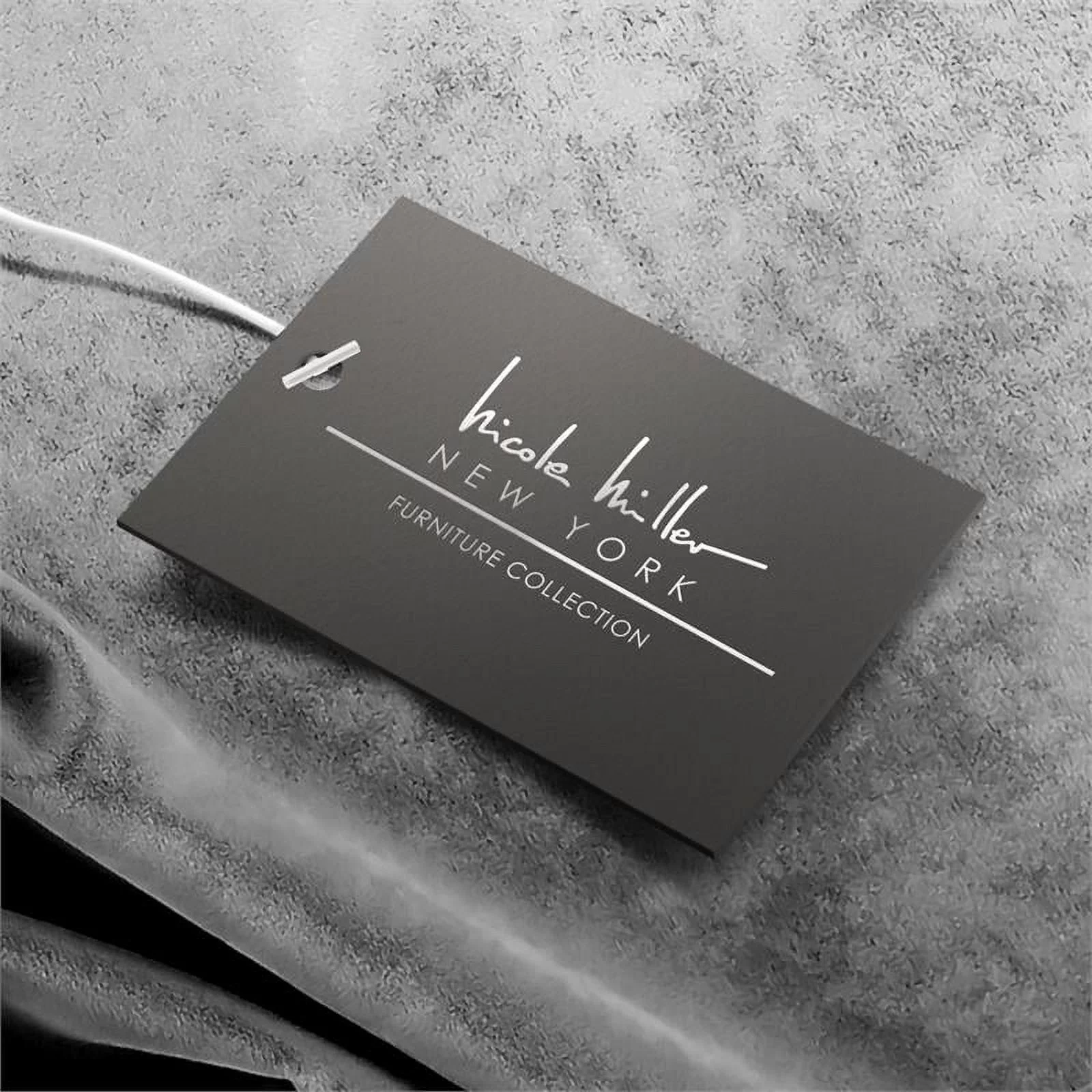 Posh Living Mano 2-Drawers Stainless Steel Base Bedroom Vanity White/Chrome