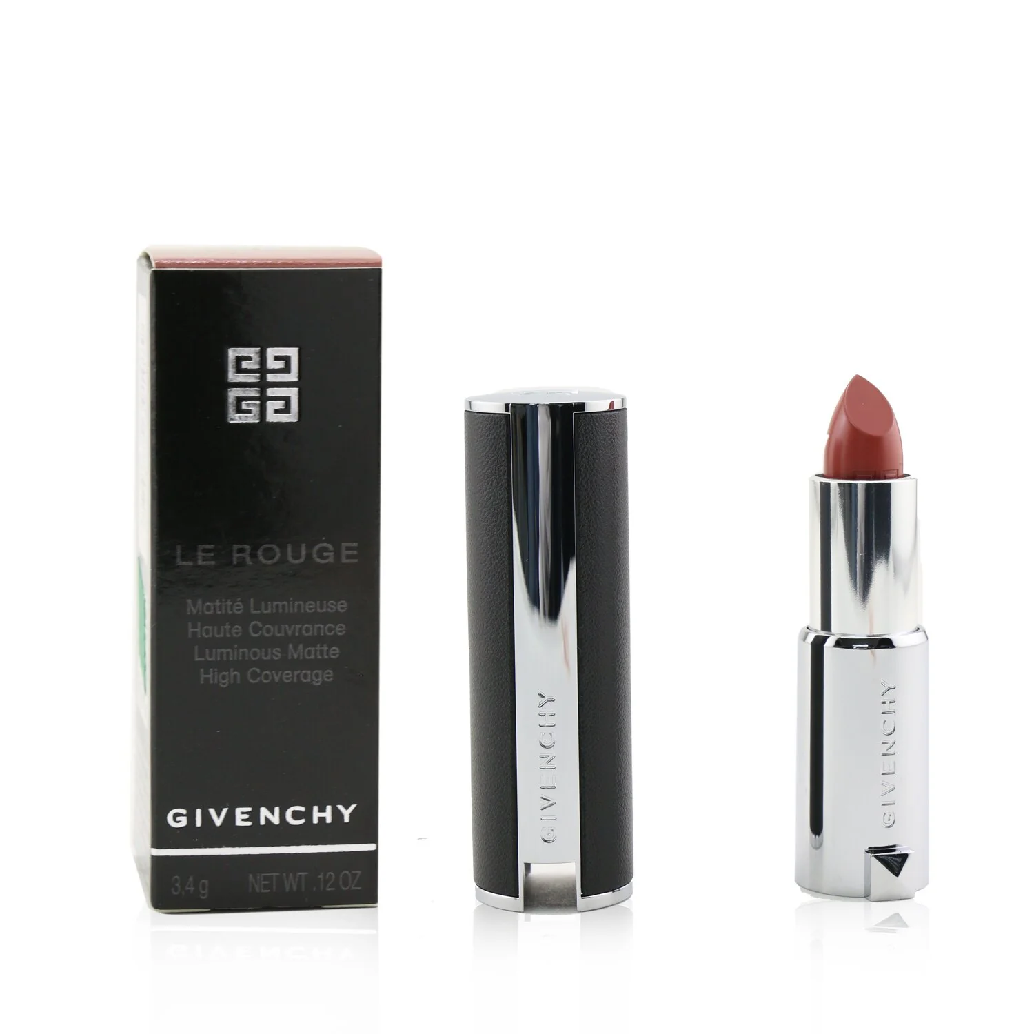 Givenchy Le Rouge Luminous Matte High Coverage Lipstick - # 333 L'interdit  3.4g/0.12oz