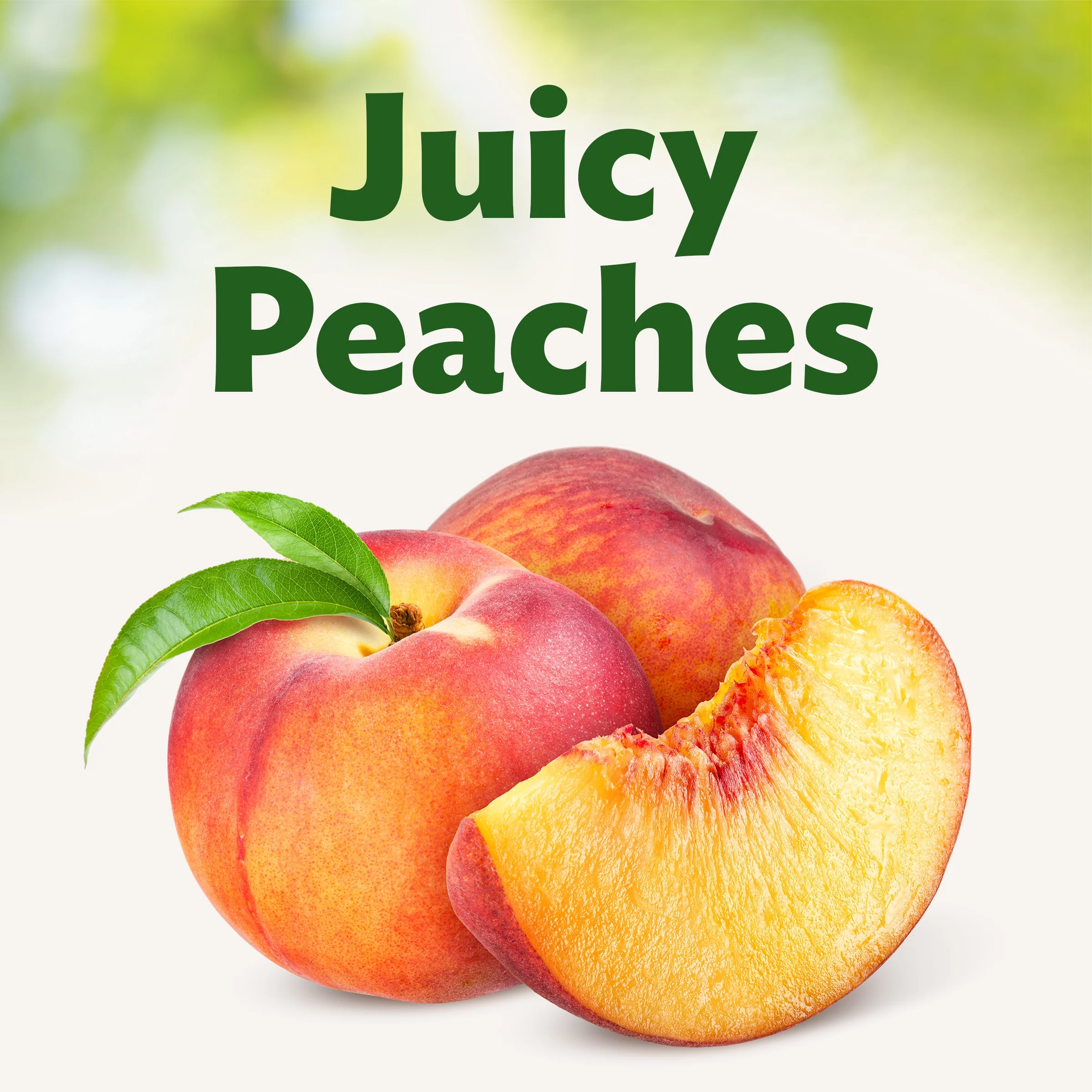 (6 Cans) Del Monte Sliced Peaches, No Sugar Added, 14.5 oz Can