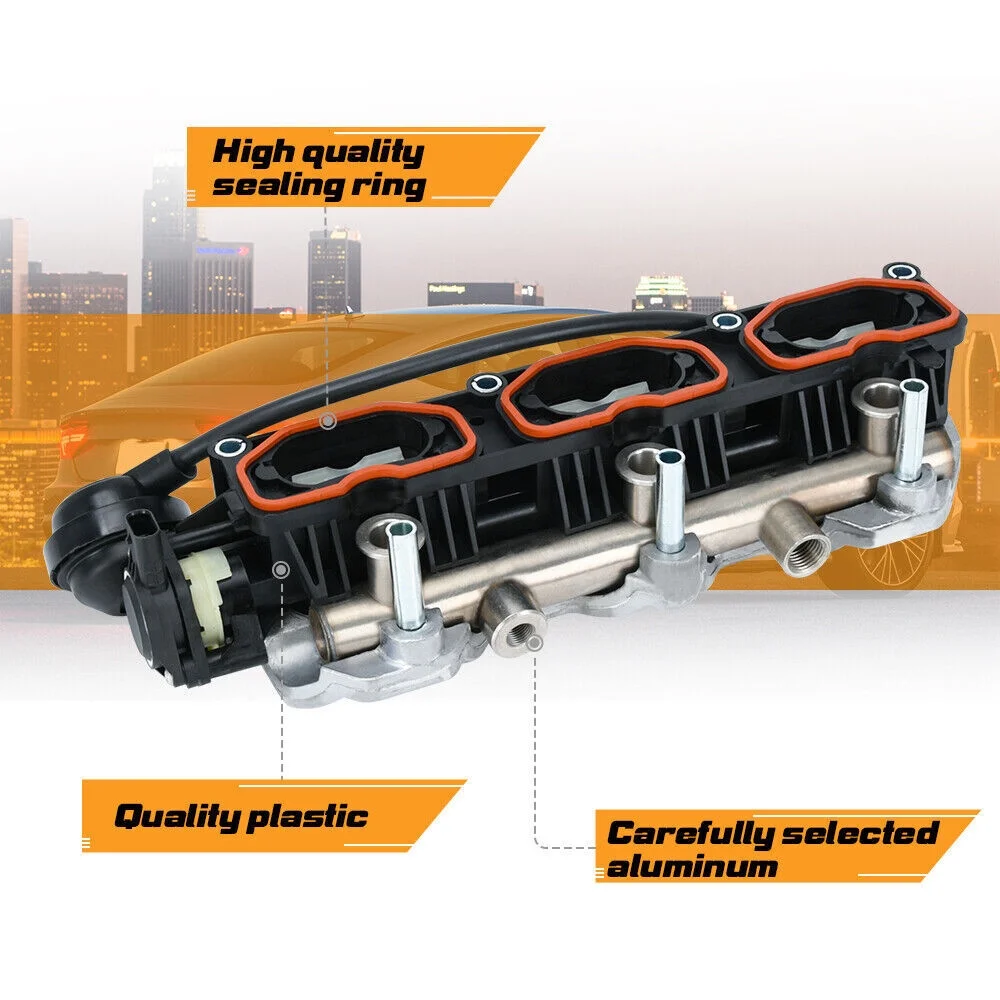 Left Side Intake Manifold For Audi S5 SQ5 A6 A7 Quattro S4 S5 06E133109AF