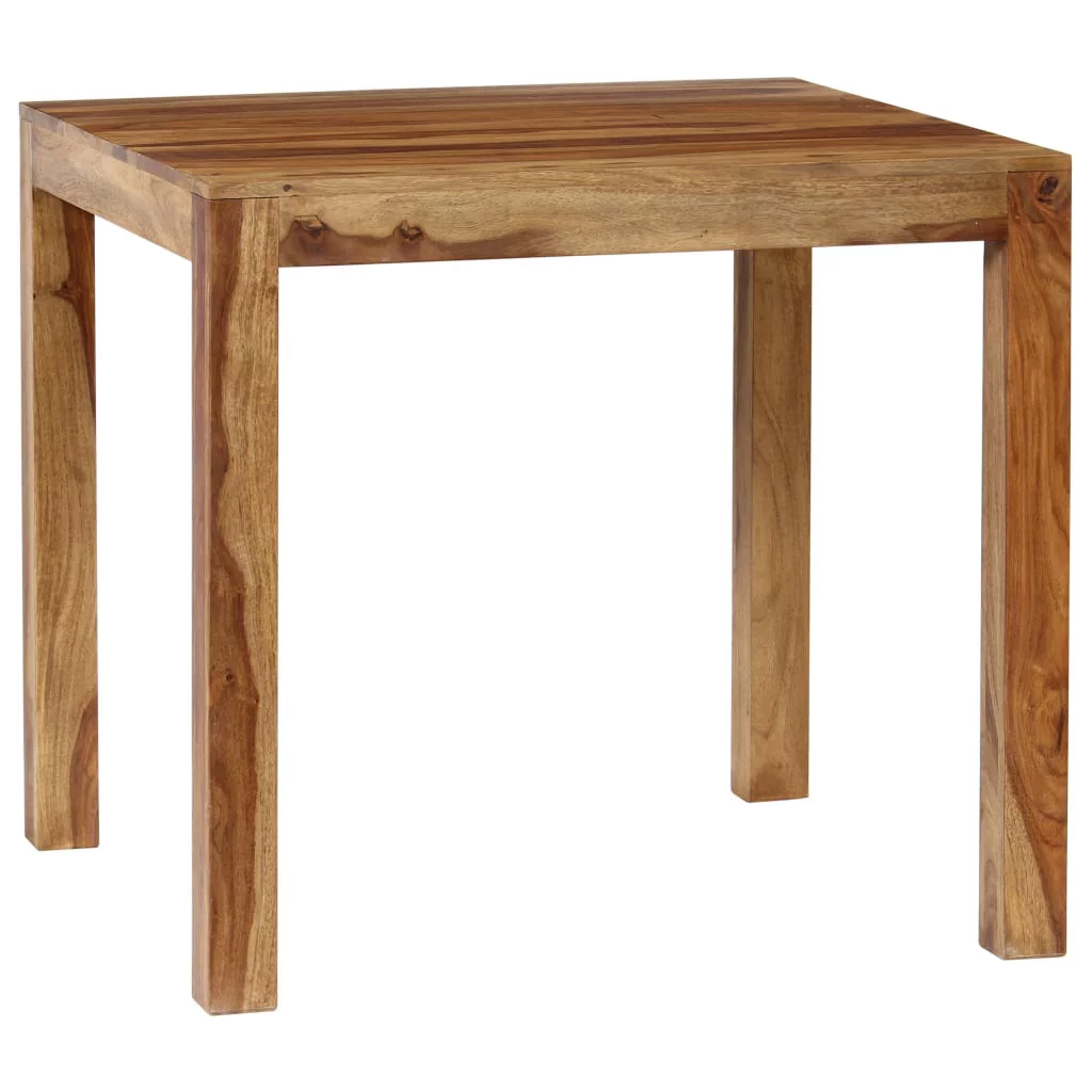 Tomshoo Dining Table Solid Sheesham Wood 32.3
