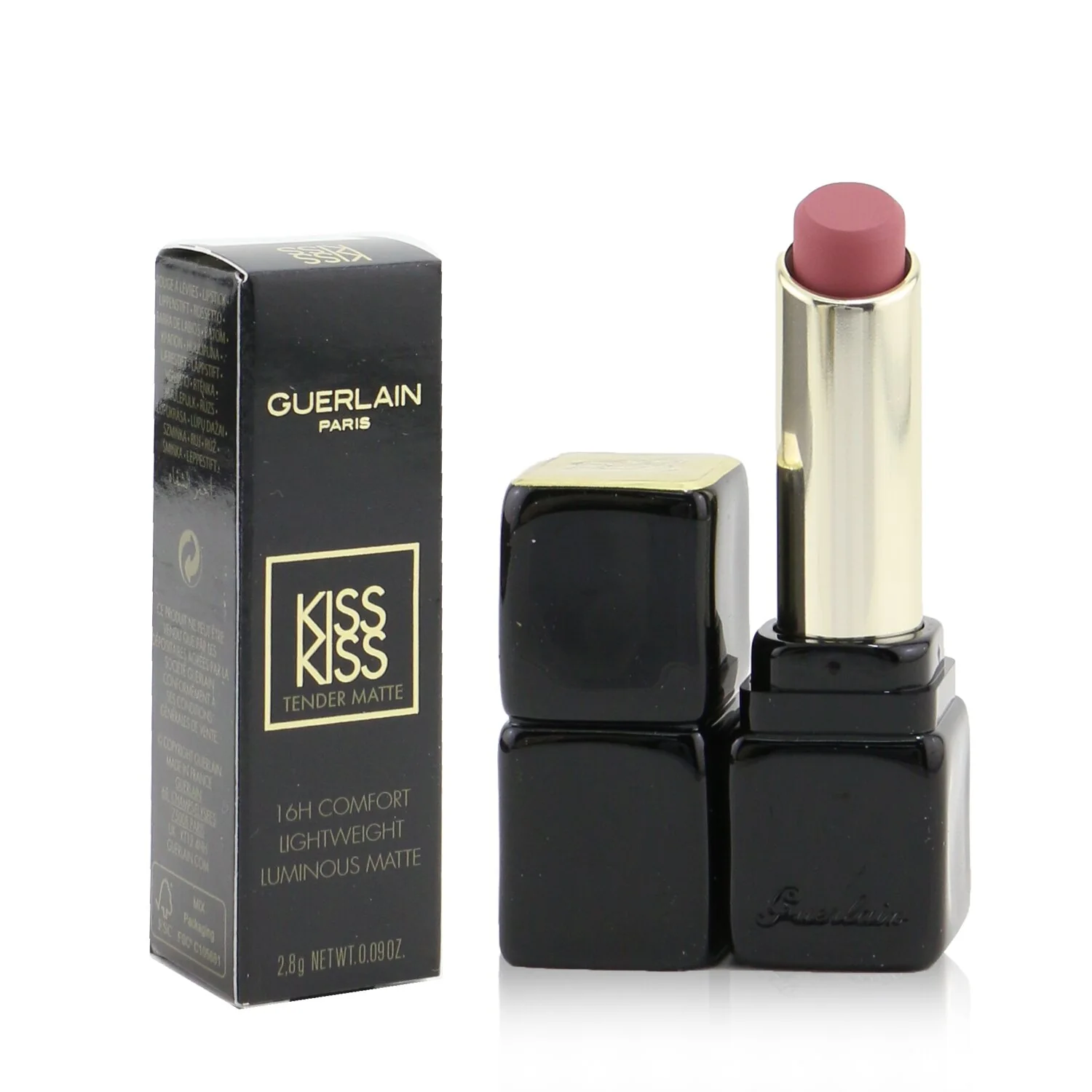 Guerlain Kisskiss Tender Matte Lipstick - # 770 Desire Red  2.8g/0.09oz