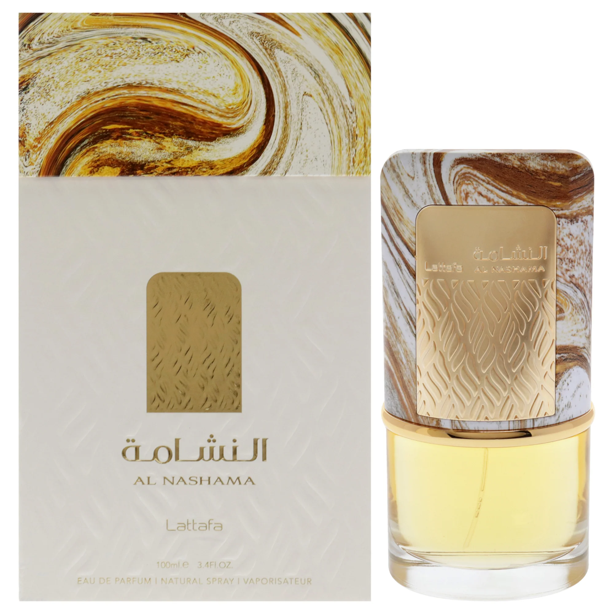 Lattafa Al Nashama by Lattafa for Unisex - 3.4 oz EDP Spray