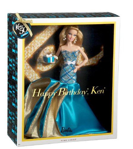 Barbie Collector Happy Birthday Ken Glamour Barbie Doll