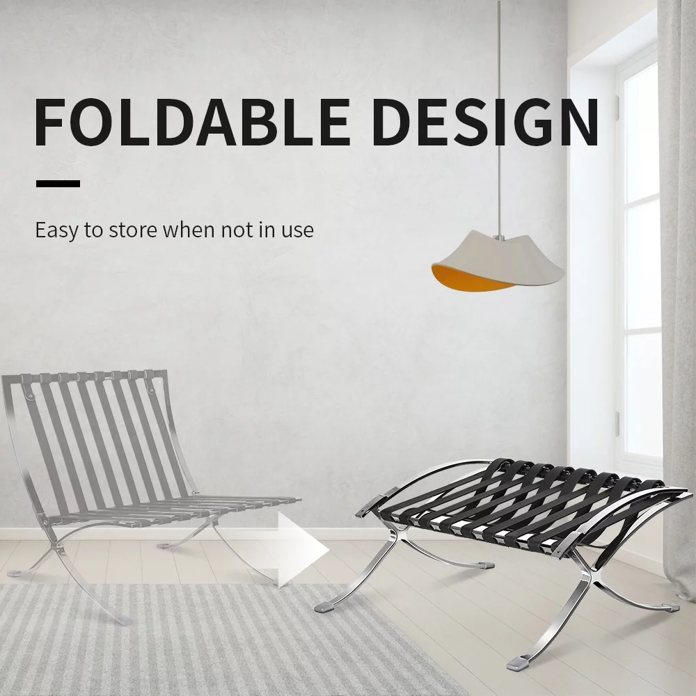 Artlia Mid-century Foldable lounge chair with