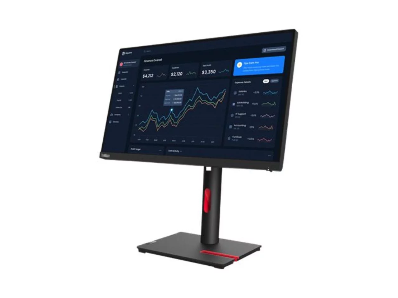 Lenovo ThinkVision T22i-30 - LED monitor - Full HD (1080p) - 21.5