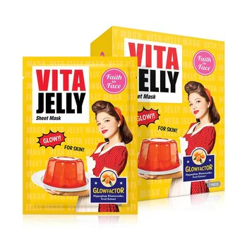 Faith In Face VITA JELLY SHEET MASK (7PCS)  7PCS