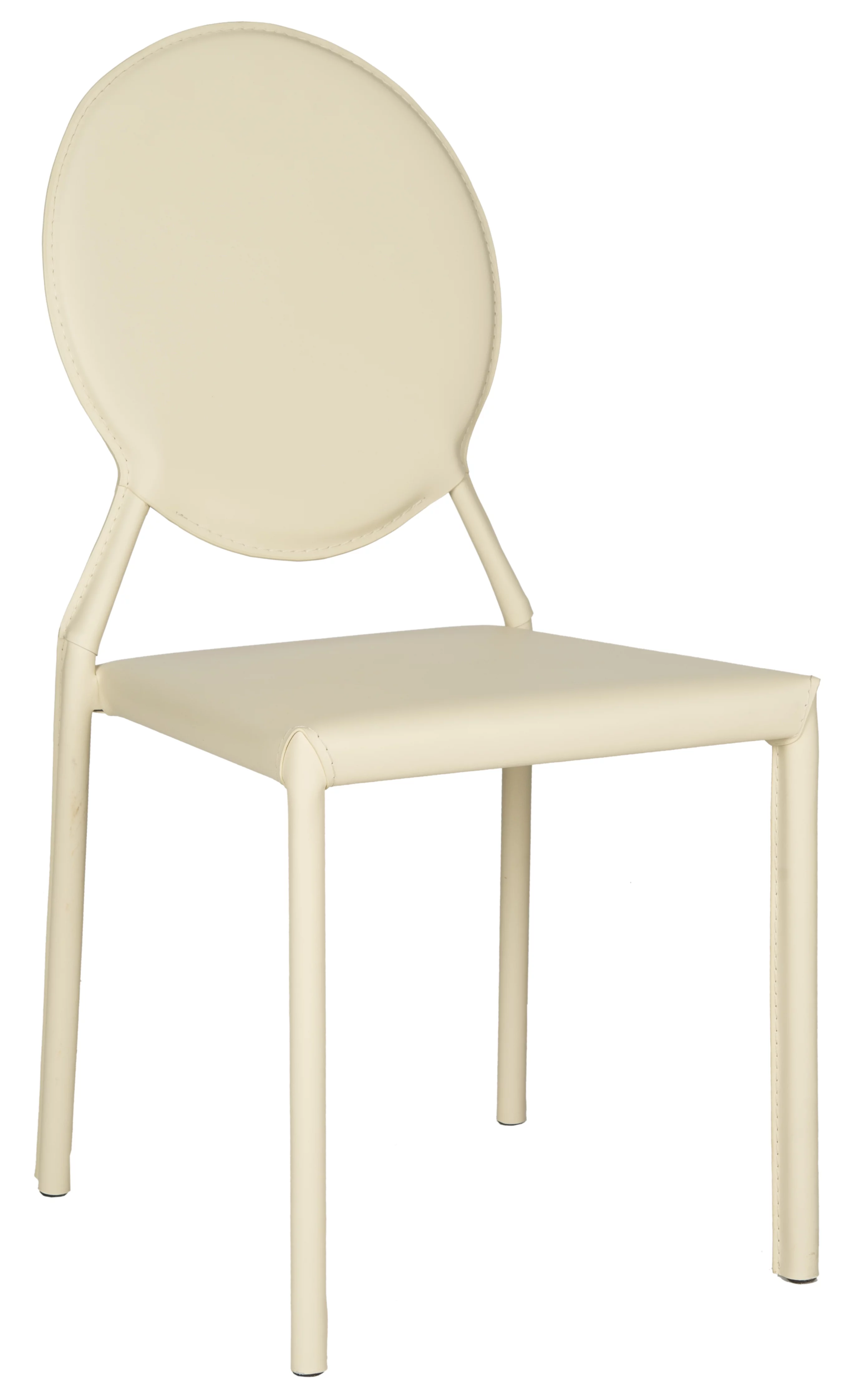 Safavieh Warner 37''H Upholstered Round Back Side Chair, Set of 2