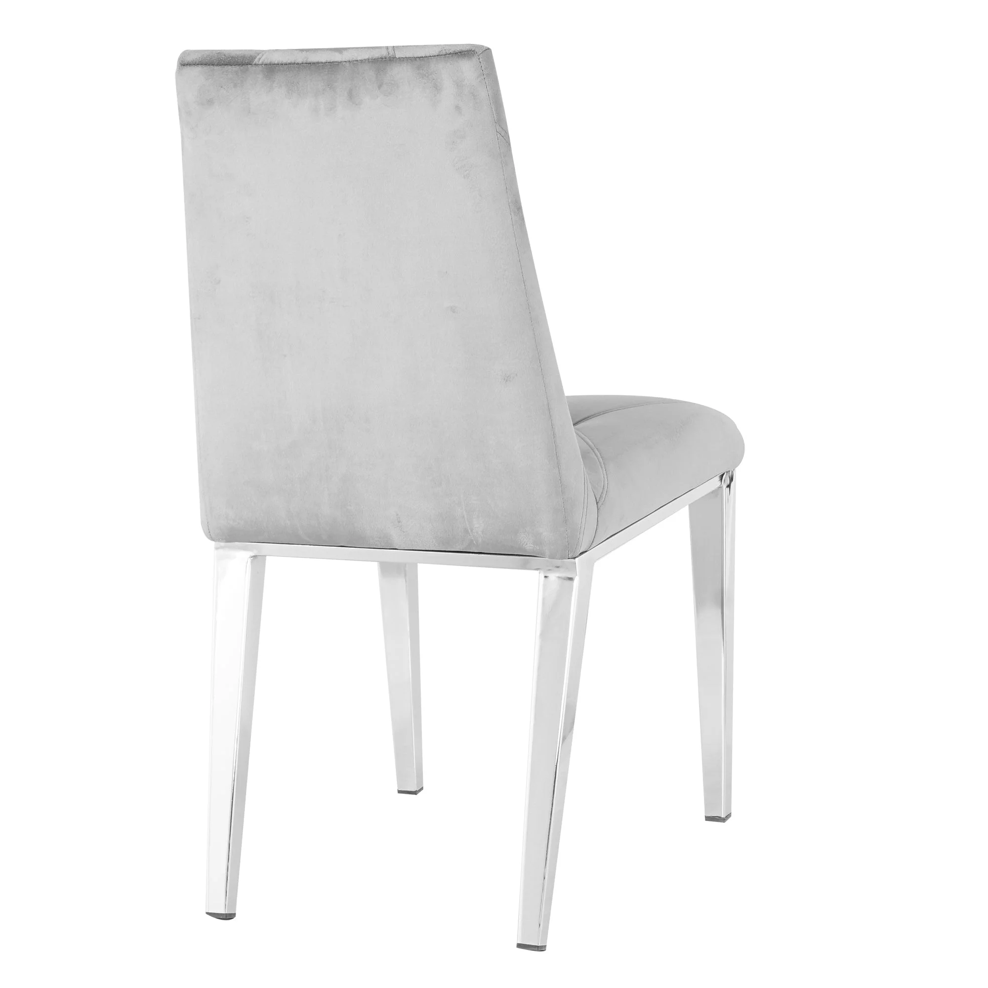 Chrome Luxe Dining Chairs