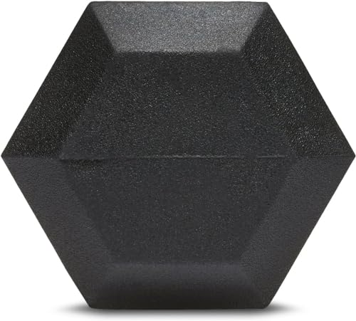 Amazon Basics Rubber Hex Dumbbell Hand Weight