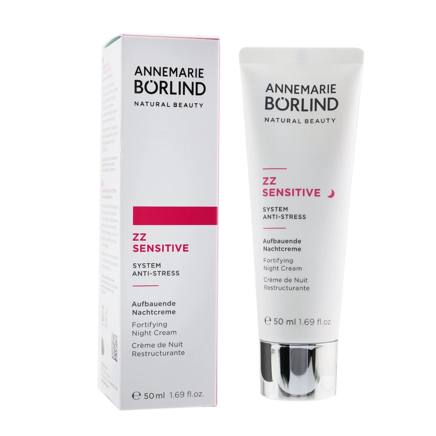 Annemarie Borlind ZZ Sensitive System Anti-Stress Fortifying Night Cream - For Sensitive Skin  50ml/1.69oz