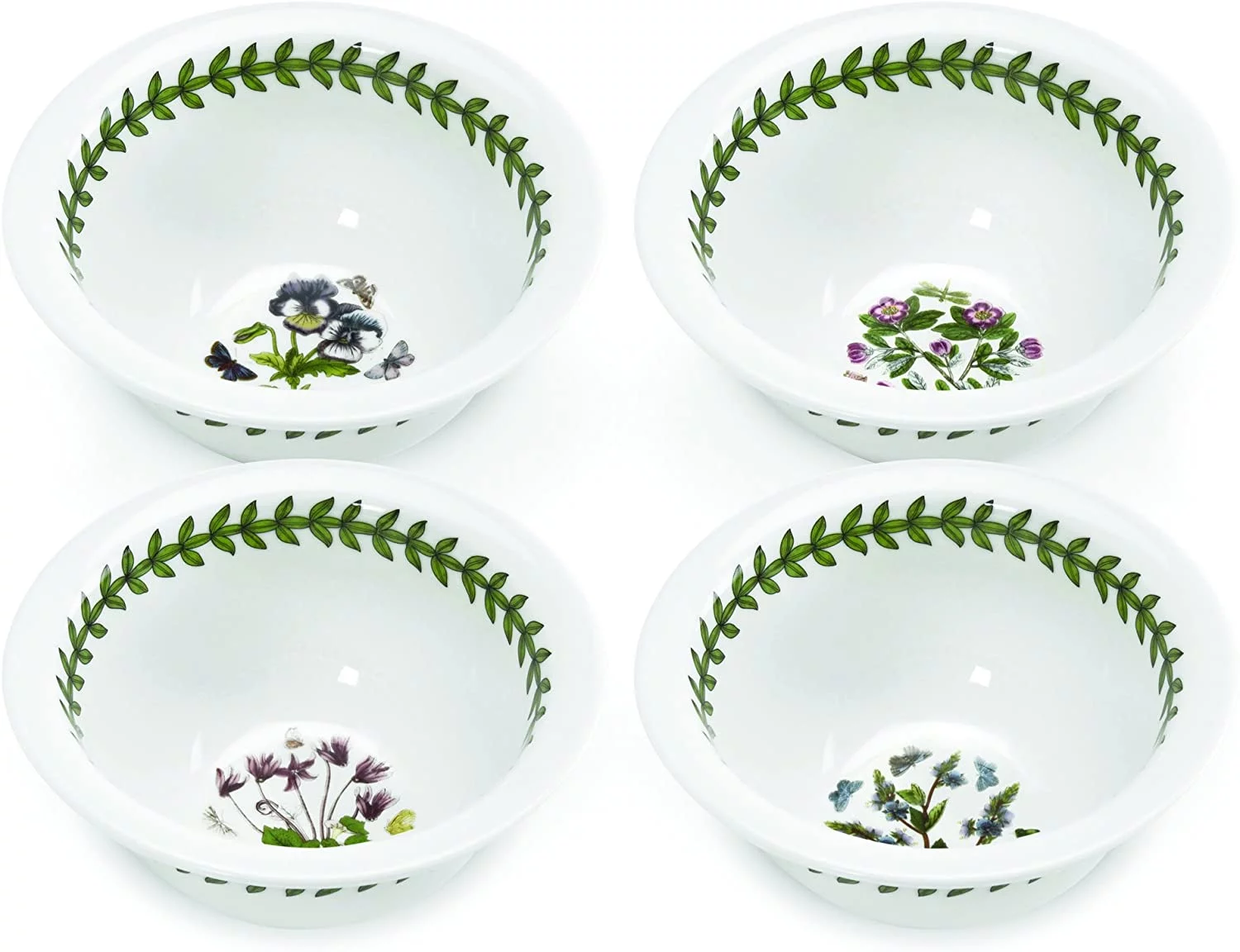 Portmeirion Botanic Garden Round Dish, Mini, Set of 4