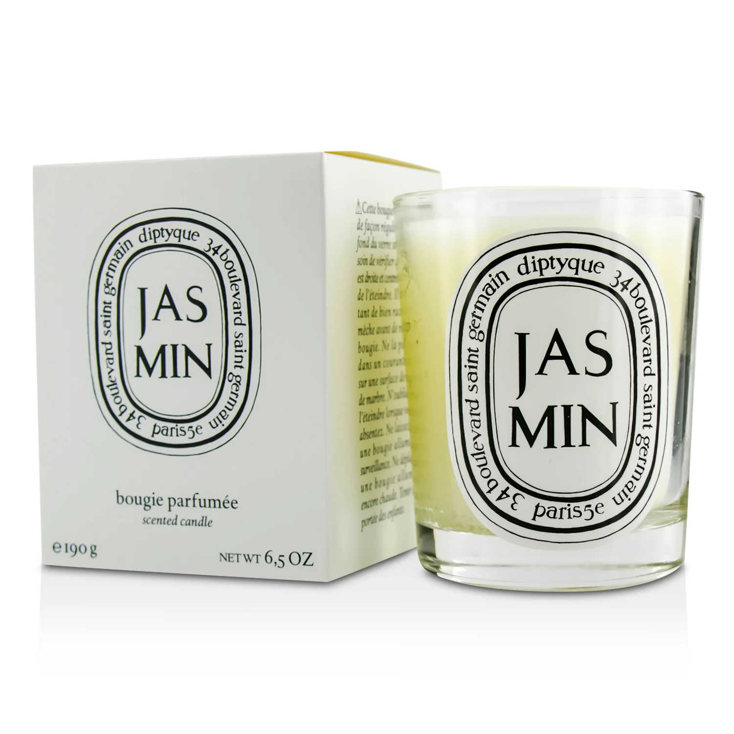 Diptyque Scented Candle - Jasmin (Jasmine)  190g/6.5oz