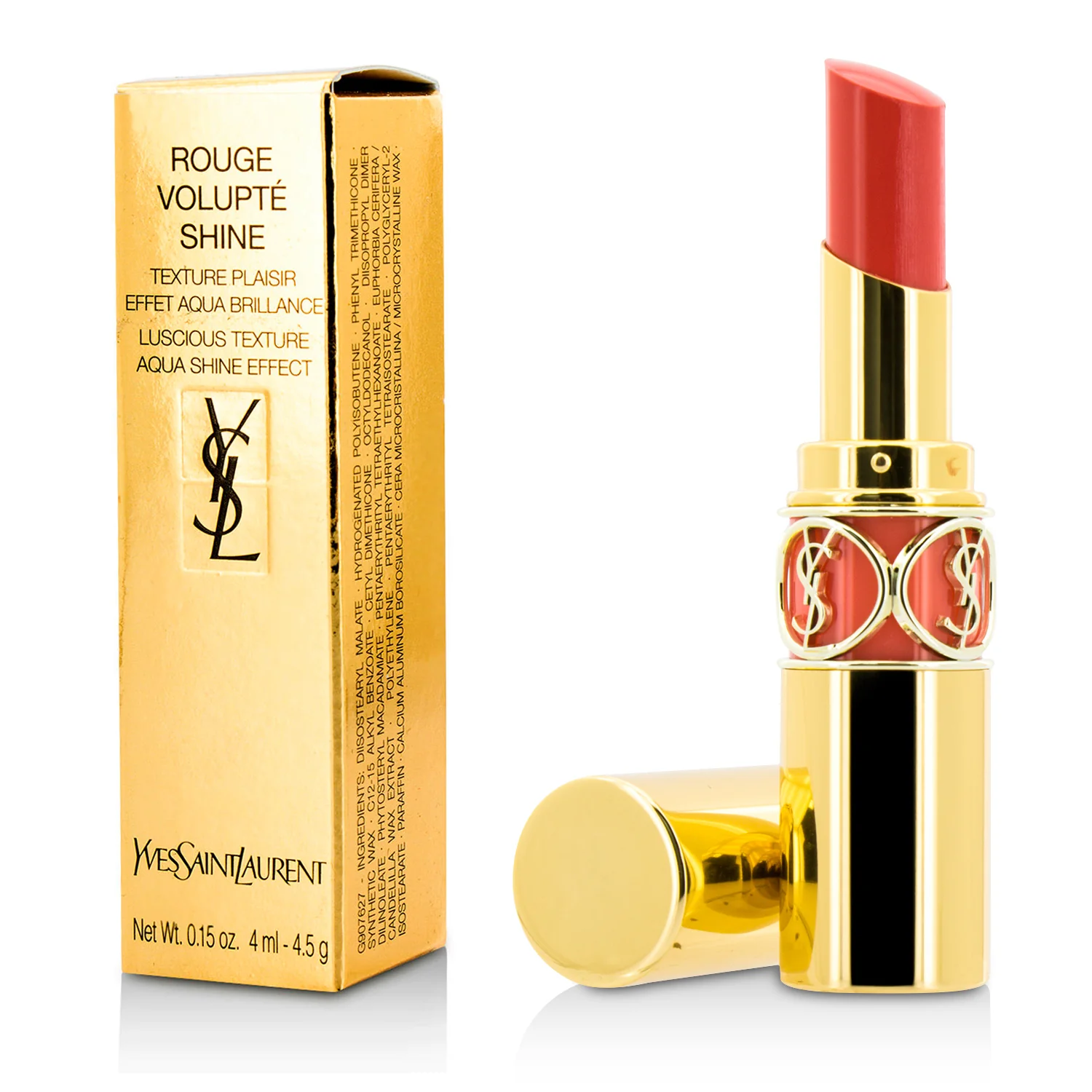 Yves Saint Laurent Rouge Volupte Shine - # 86 Mauve Cuir  3.2g/0.11oz