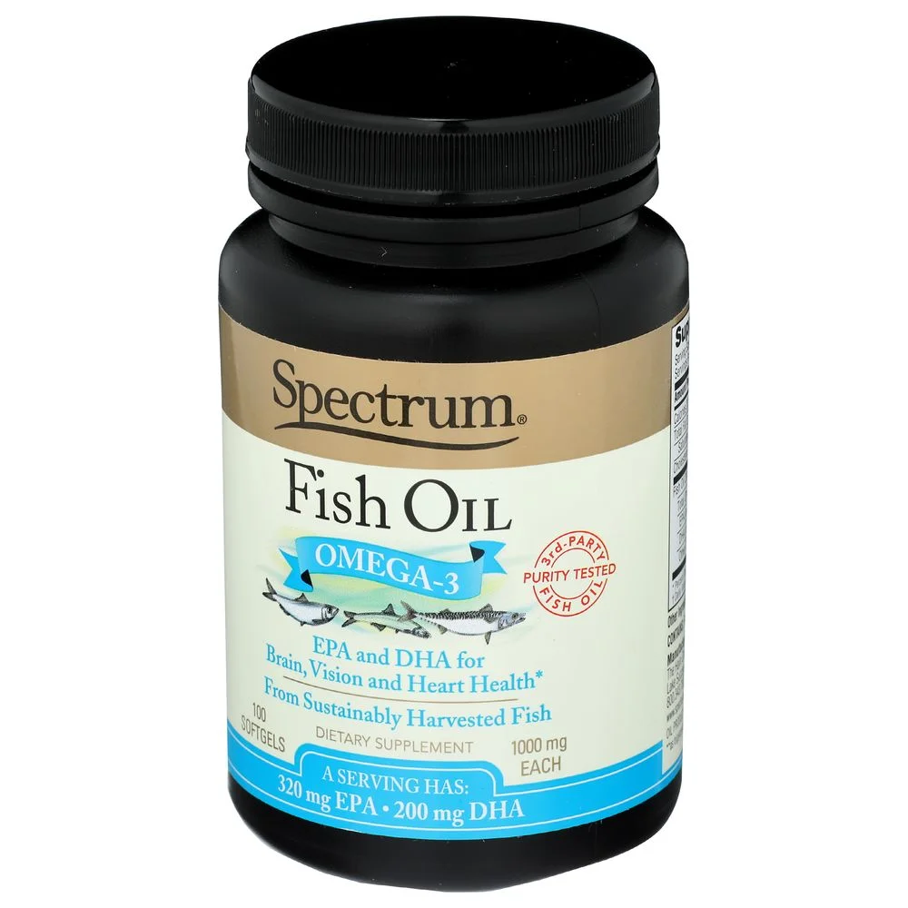 Spectrum Essentials Omega-3 Fish Oil Dietary Supplement  - 1 Each - 100 Cap