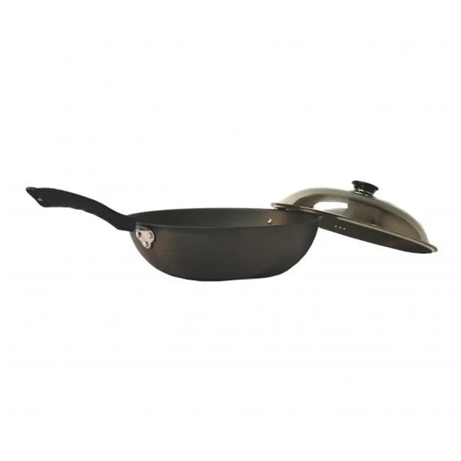 13.4 in. Hard Anodized Cookware, Black